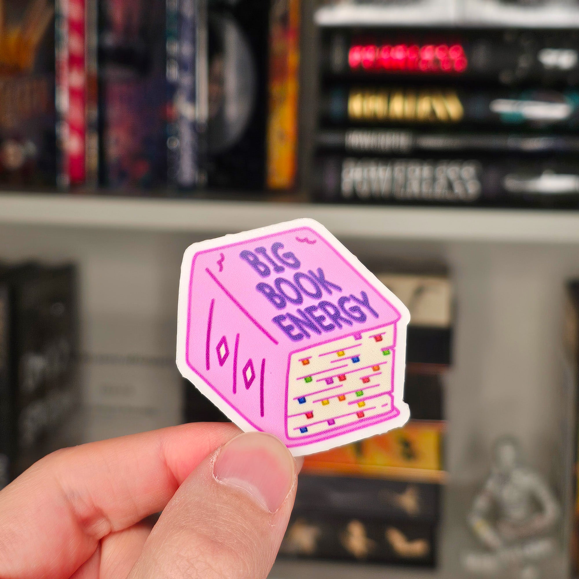 Big Book Energy Sticker