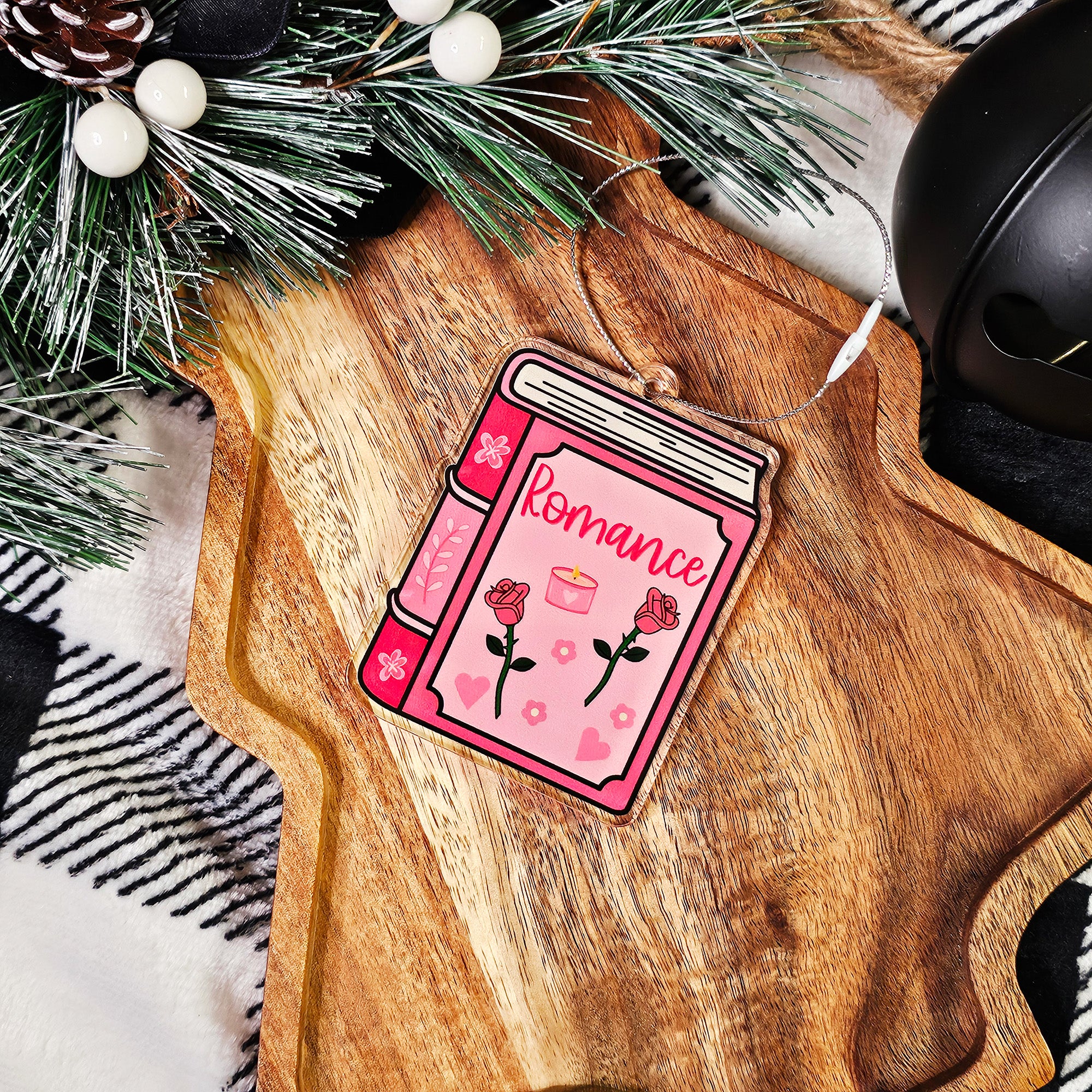 Mini Book Romance Ornament