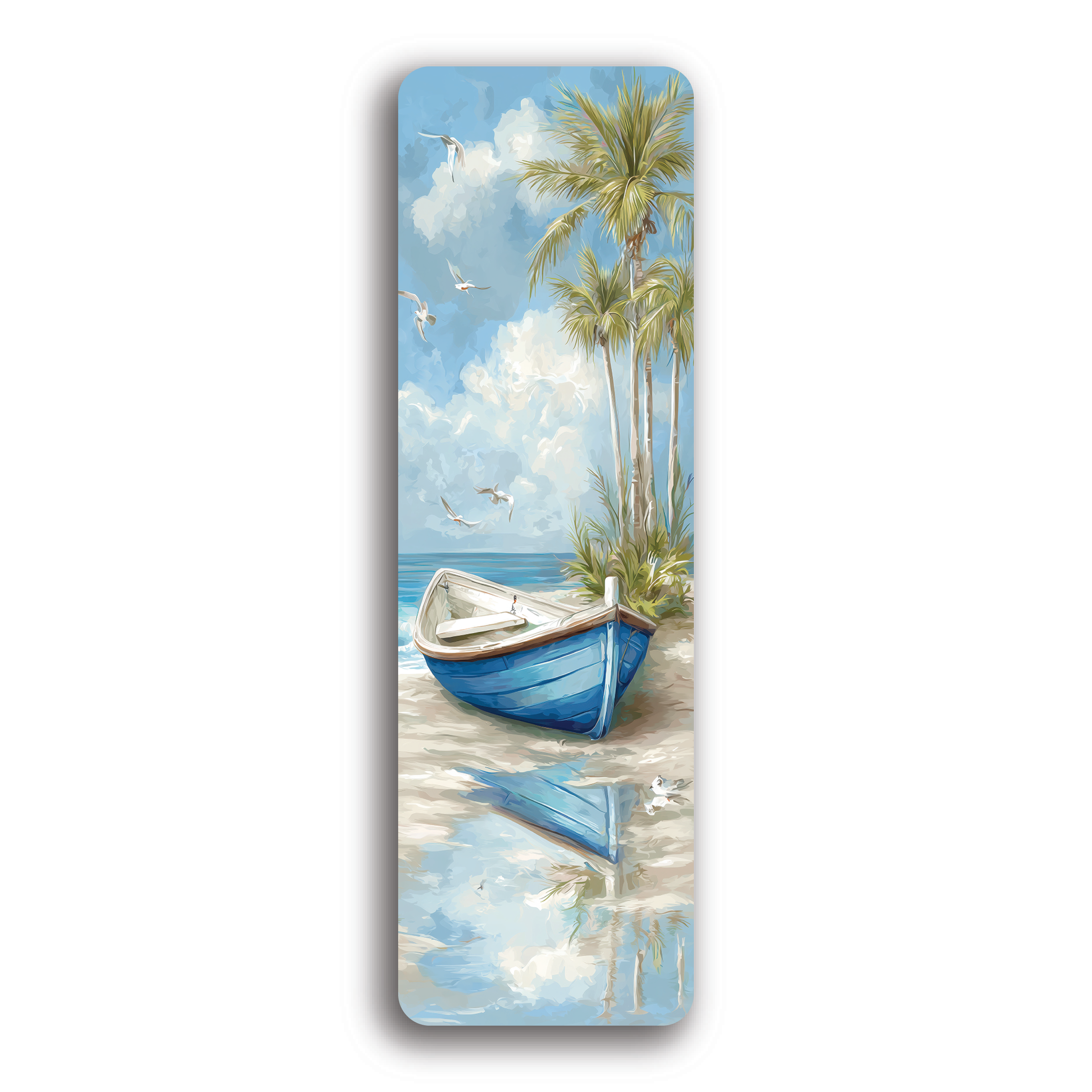Coastal Beach Bookmark