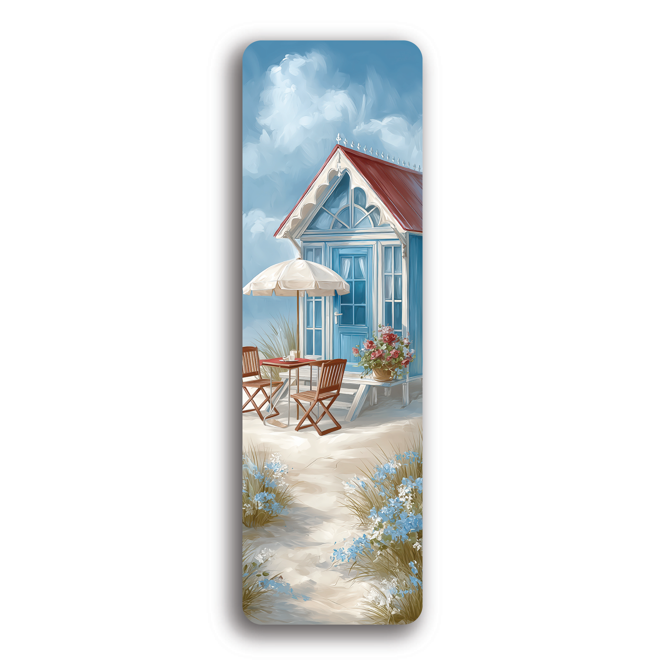 Coastal Beach Bookmark