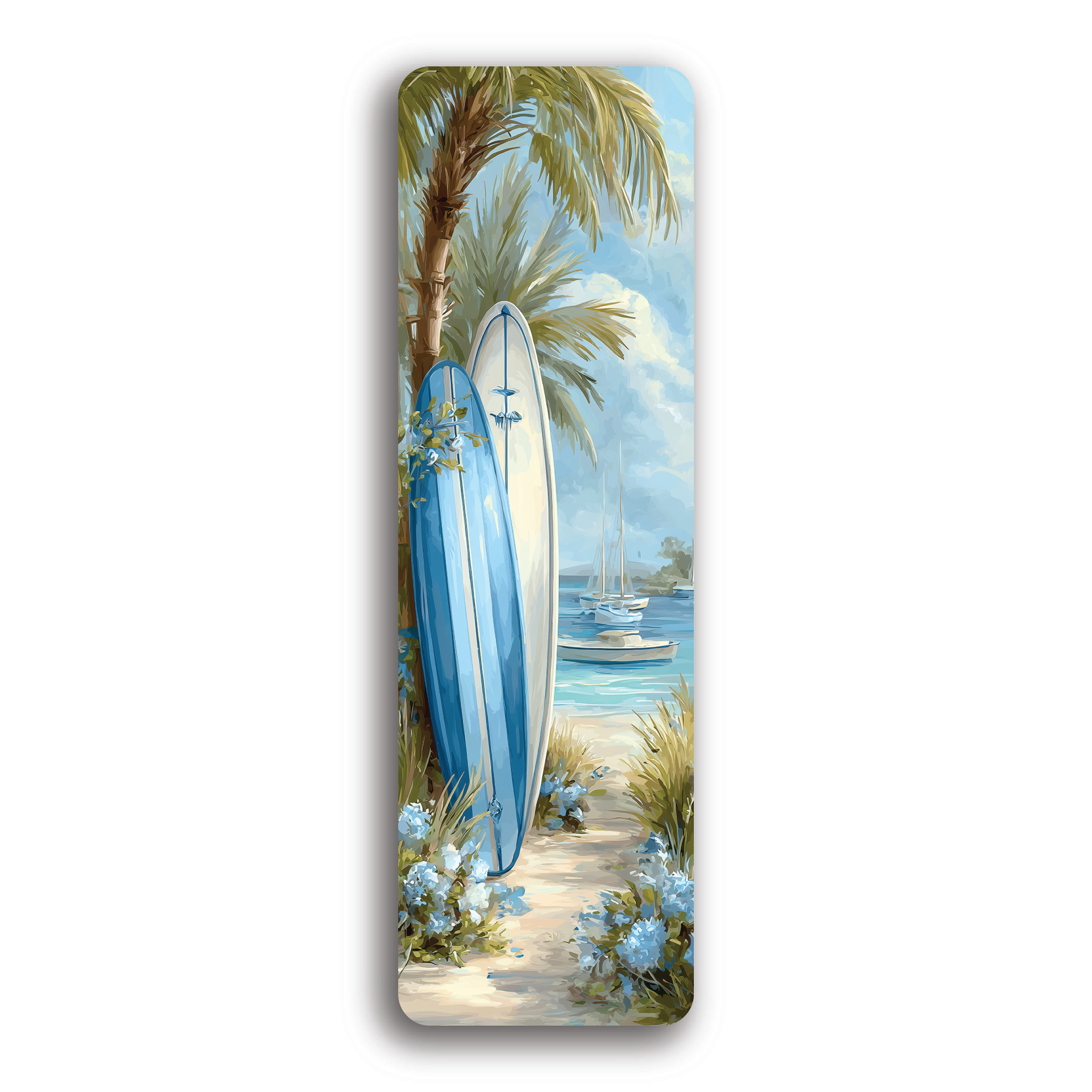 Coastal Beach Bookmark