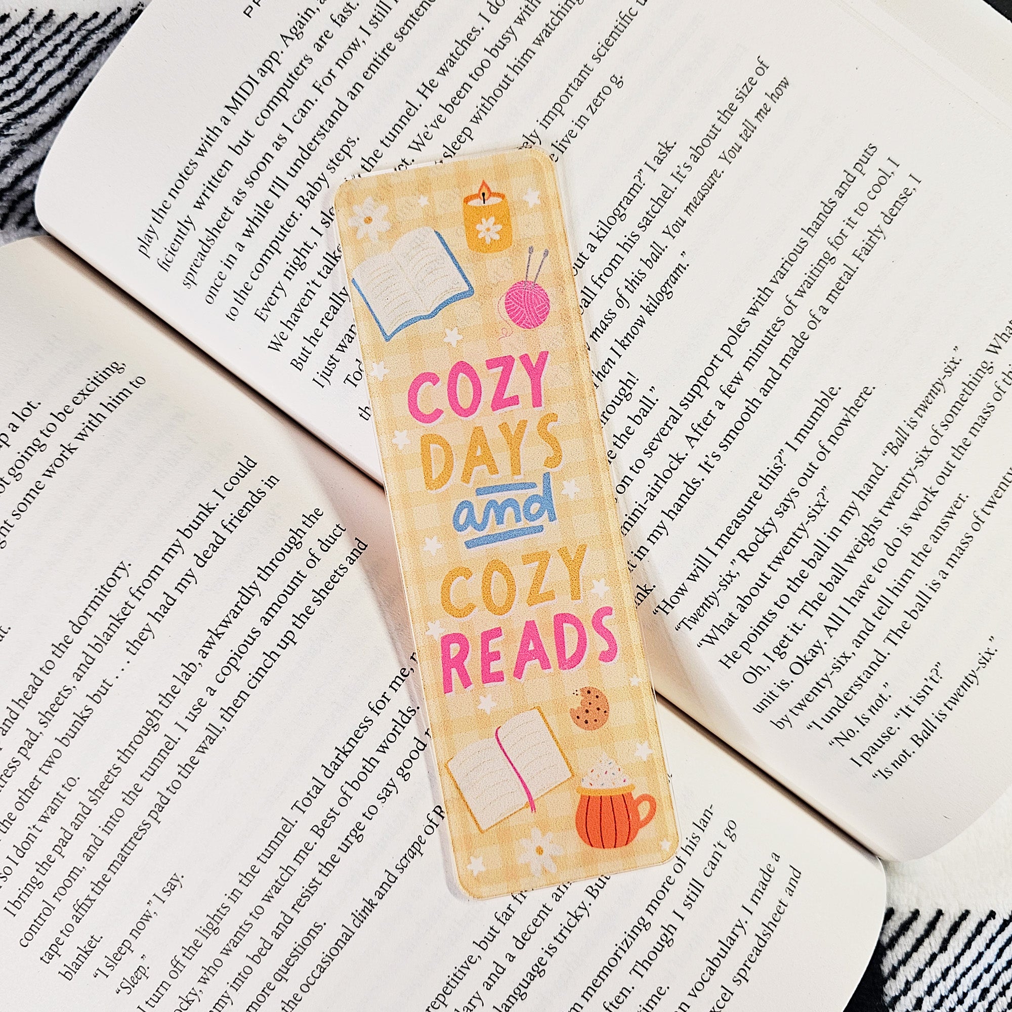 Cozy Winter Reading Bookmarks