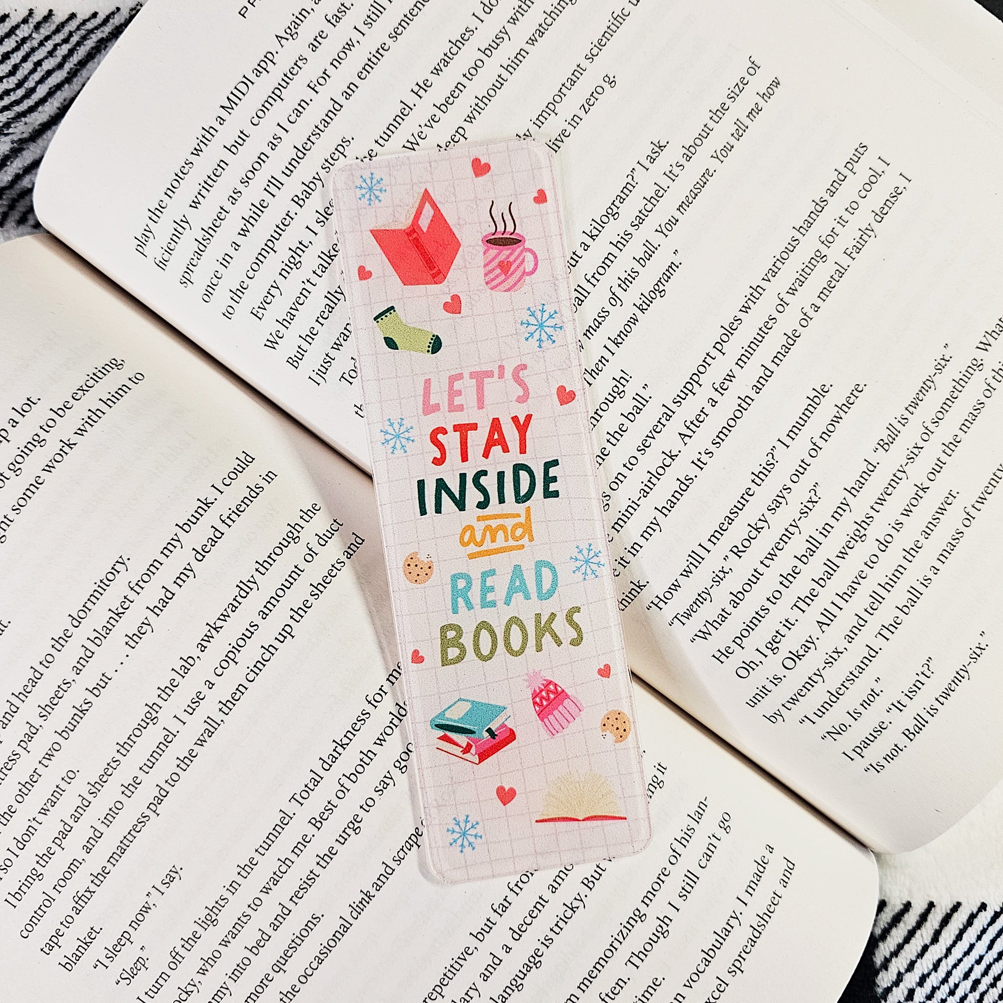 Cozy Winter Reading Bookmarks