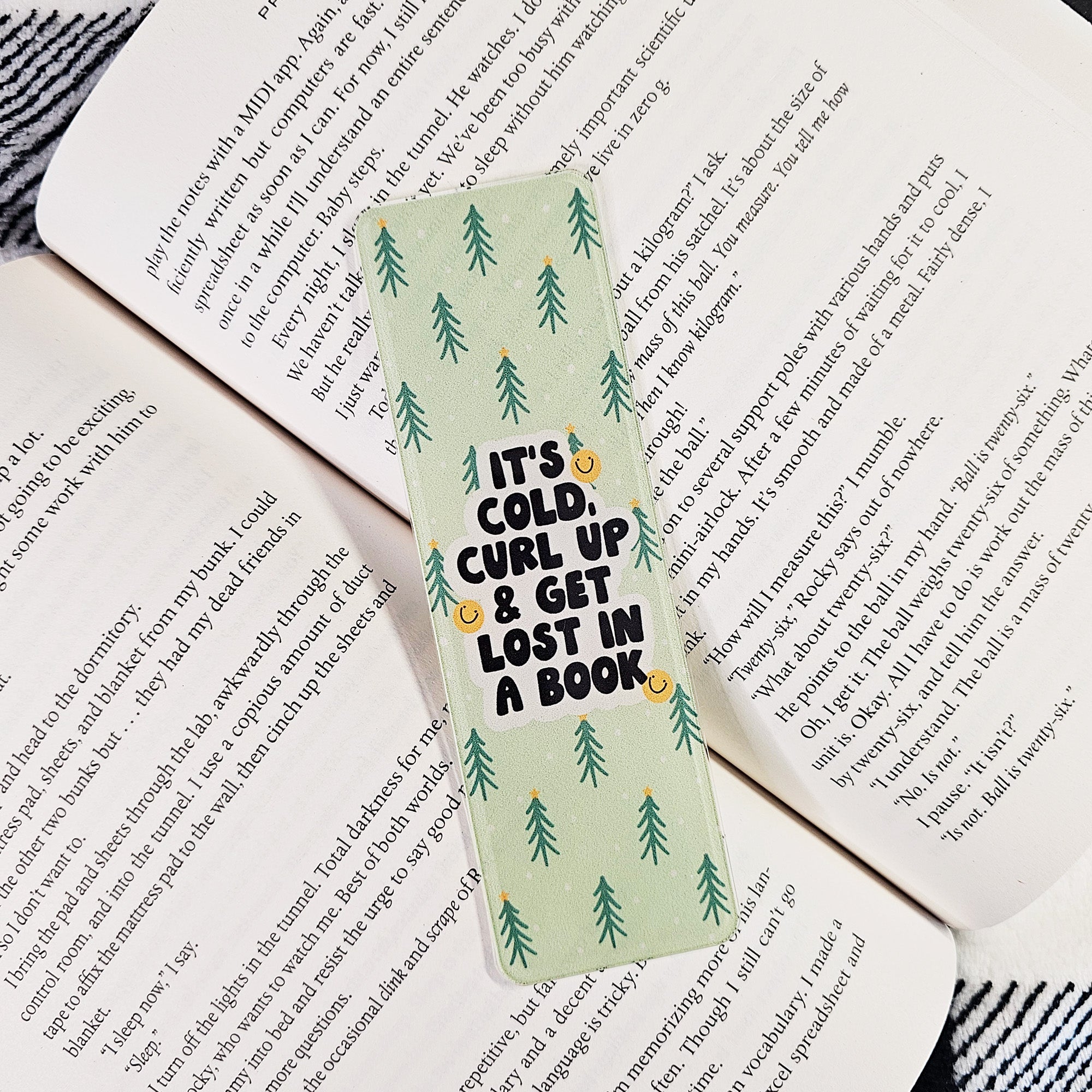 Cozy Winter Reading Bookmarks