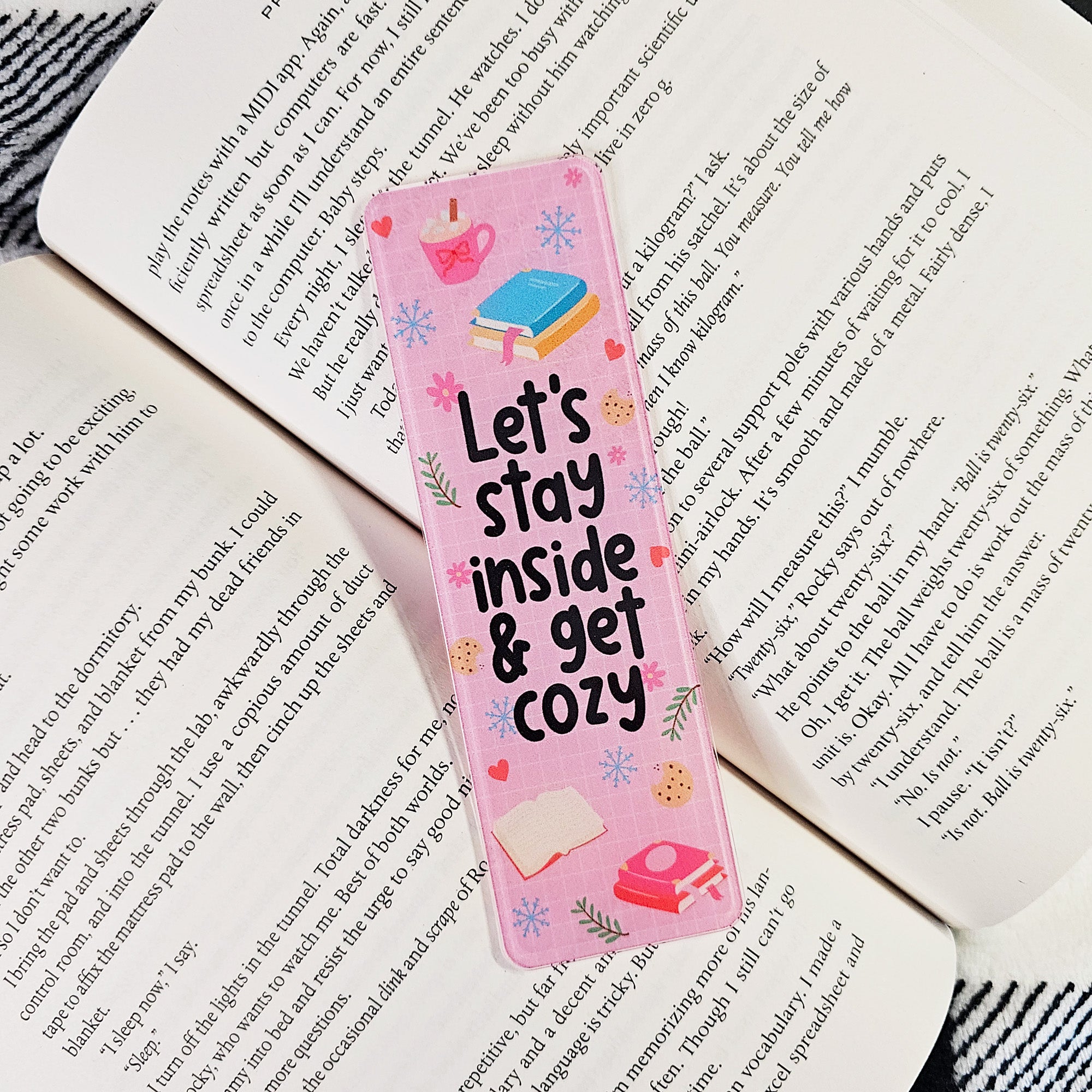 Cozy Winter Reading Bookmarks