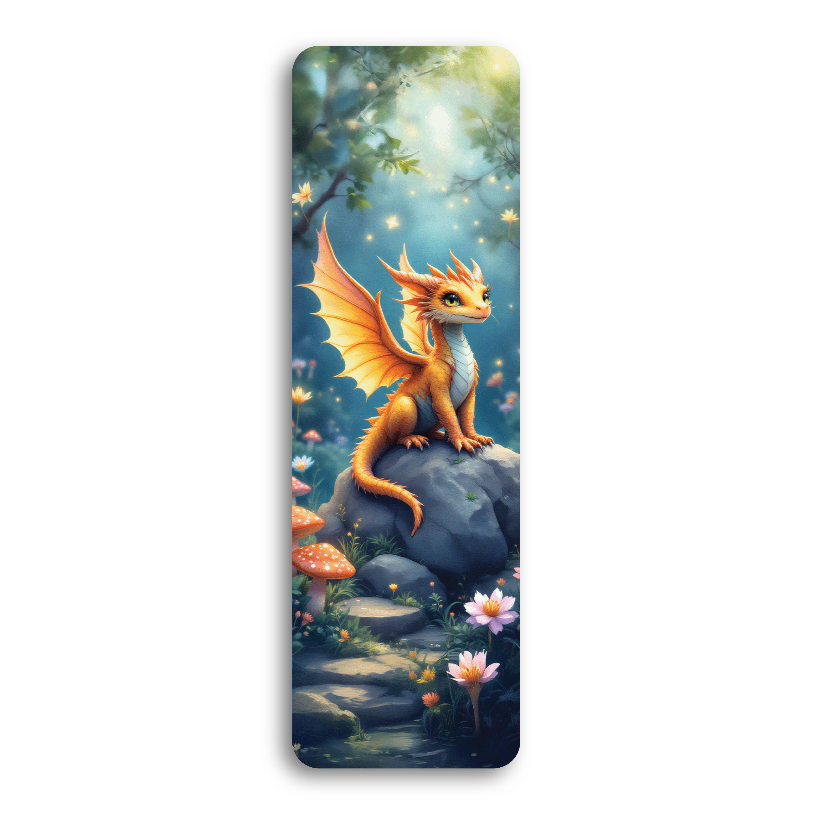 Golden Dragon Bookmark