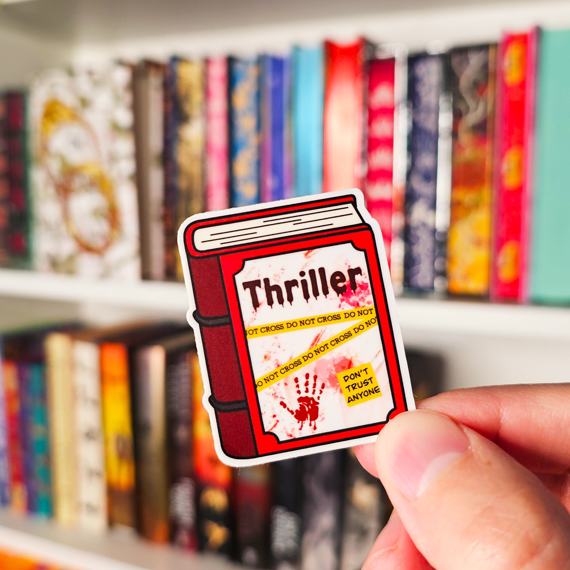 Mini Book Vinyl Stickers