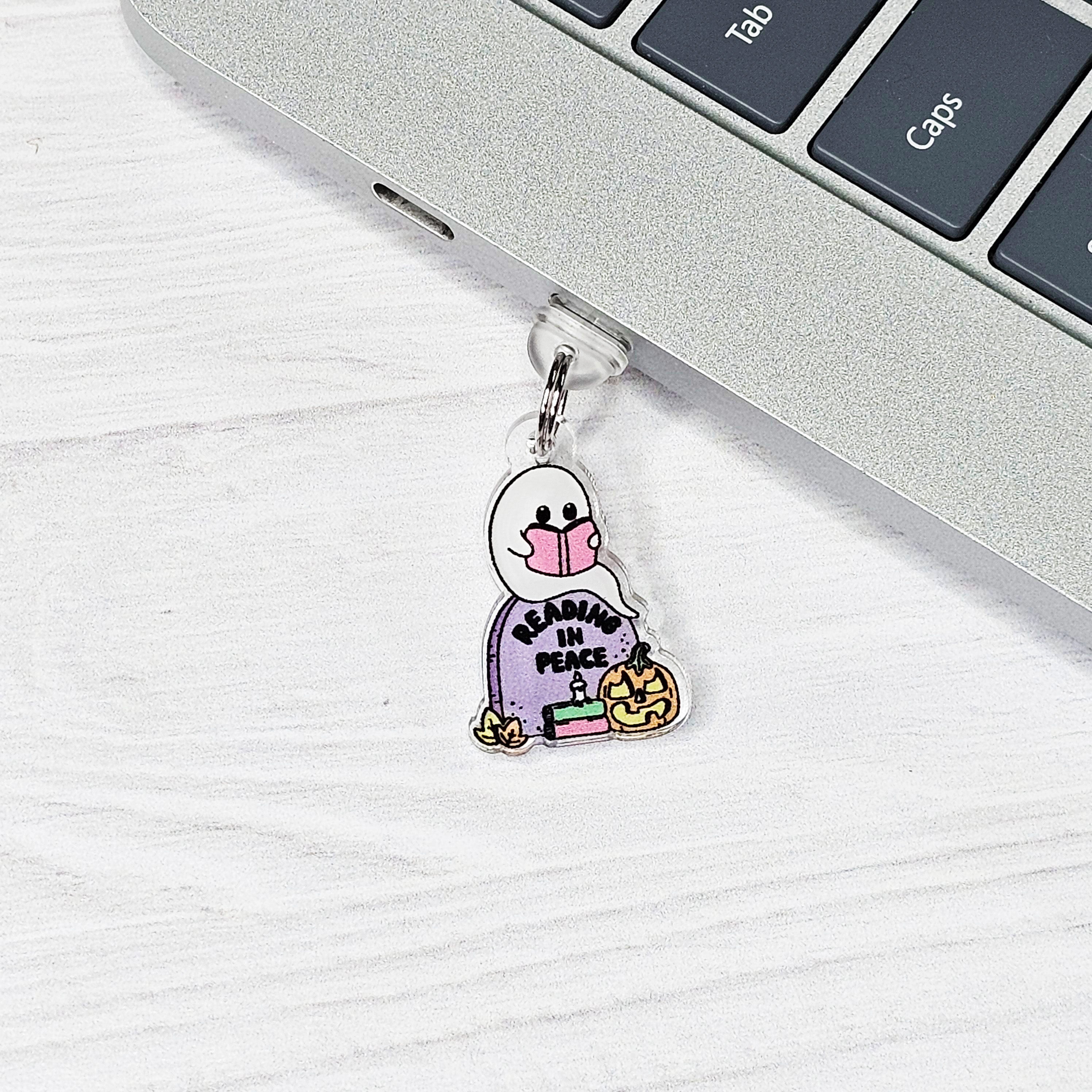 Reading In Peace Charm