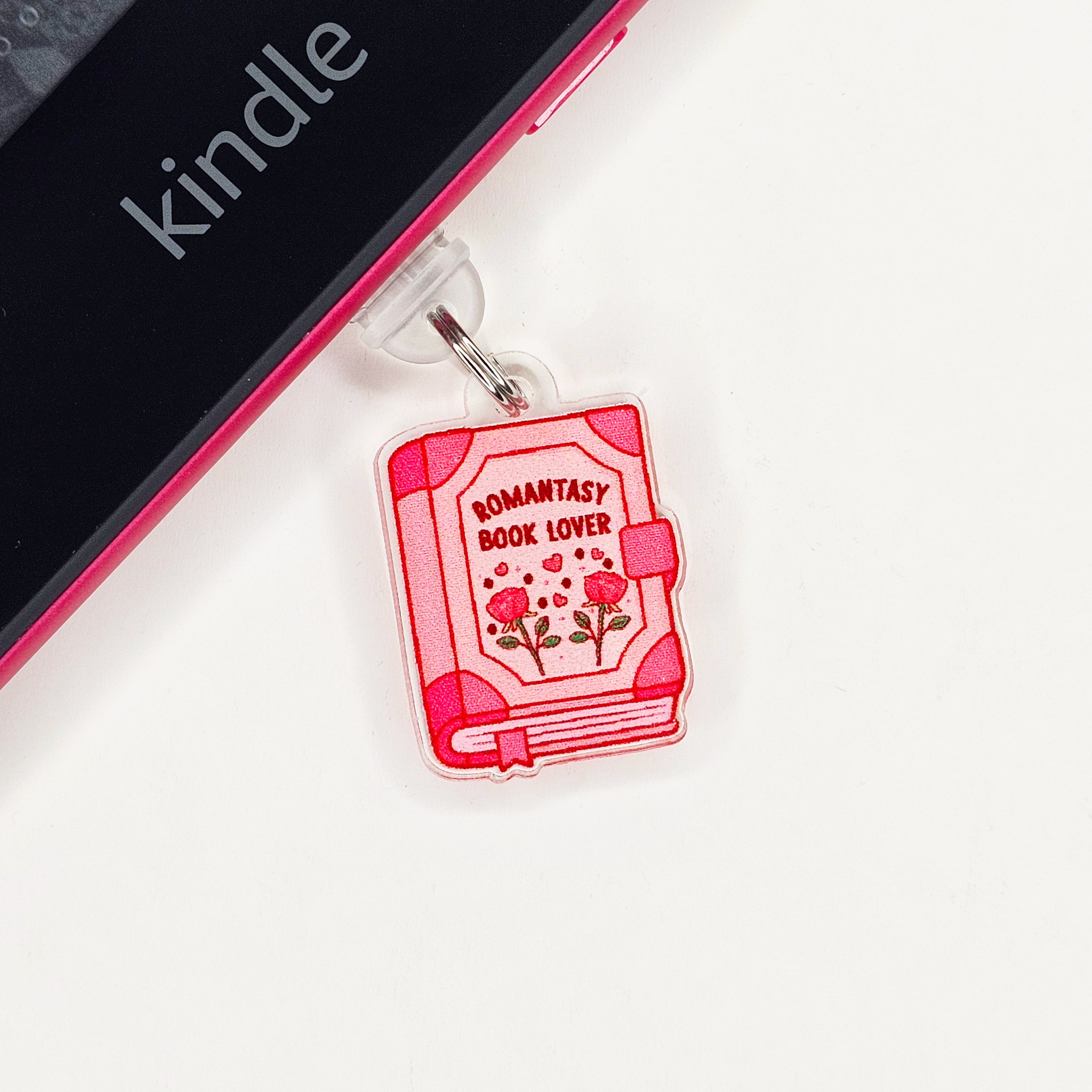 Romantasy Book Lover Charm