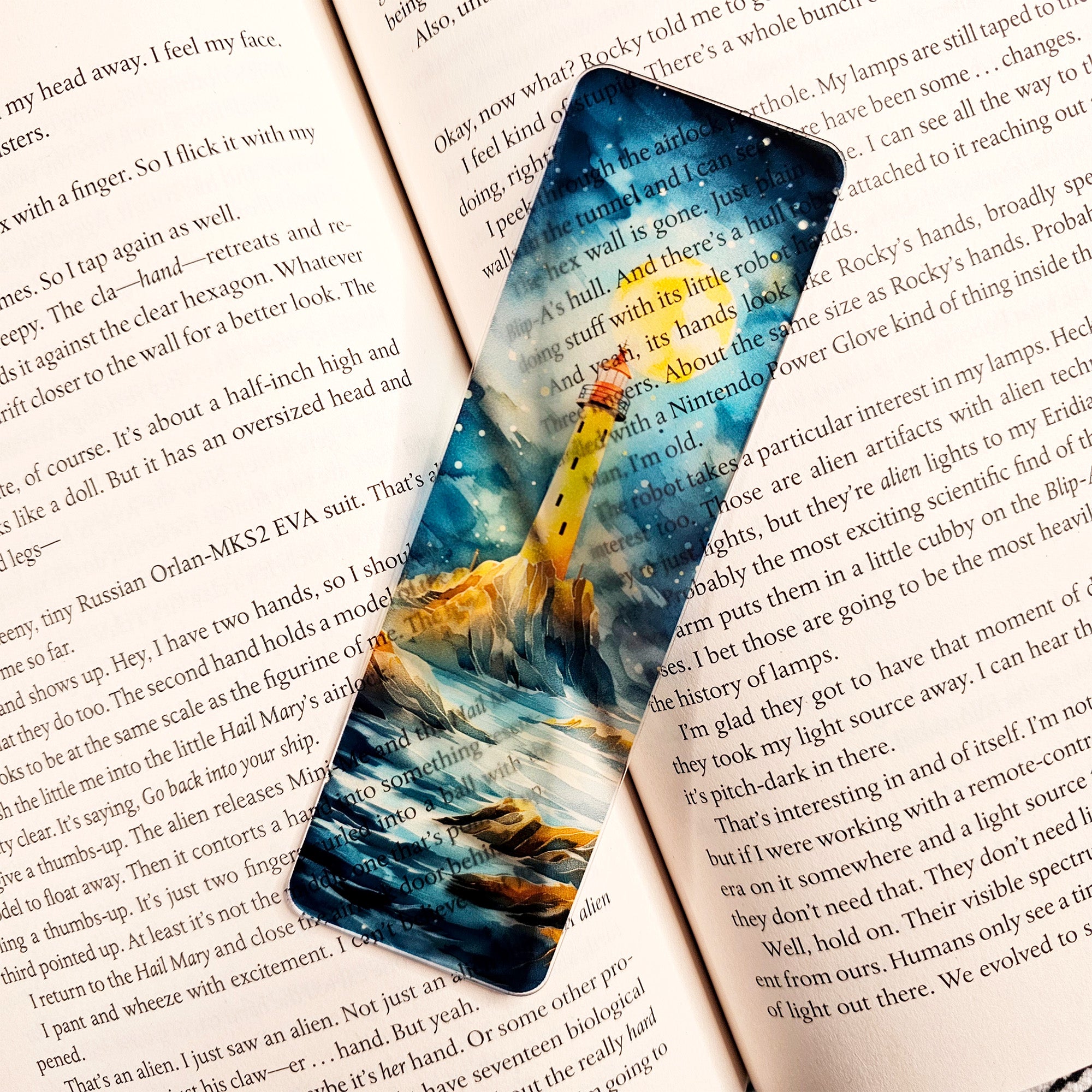 Safe Harbor Translucent Bookmark