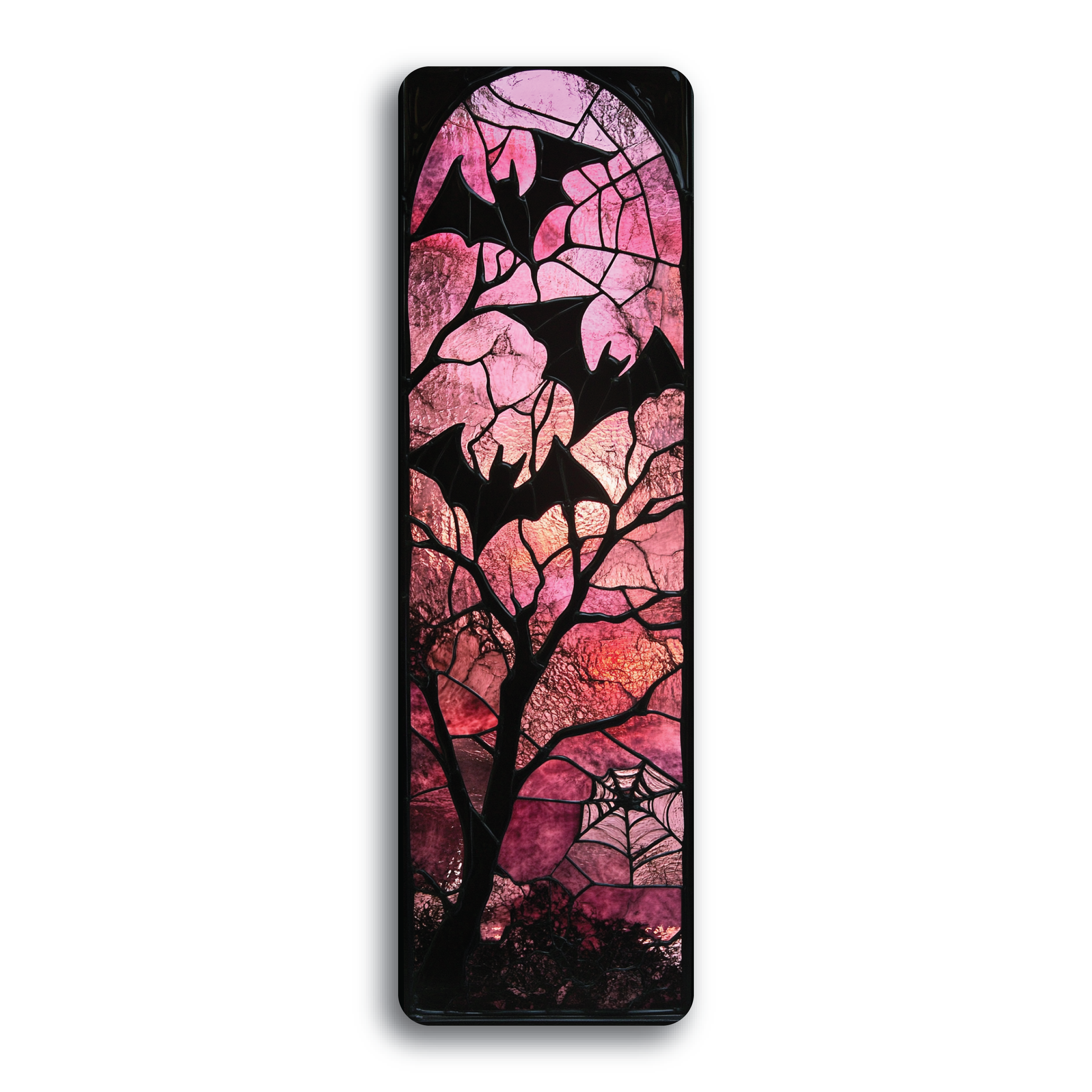 Stained Glass Halloween Bookmark