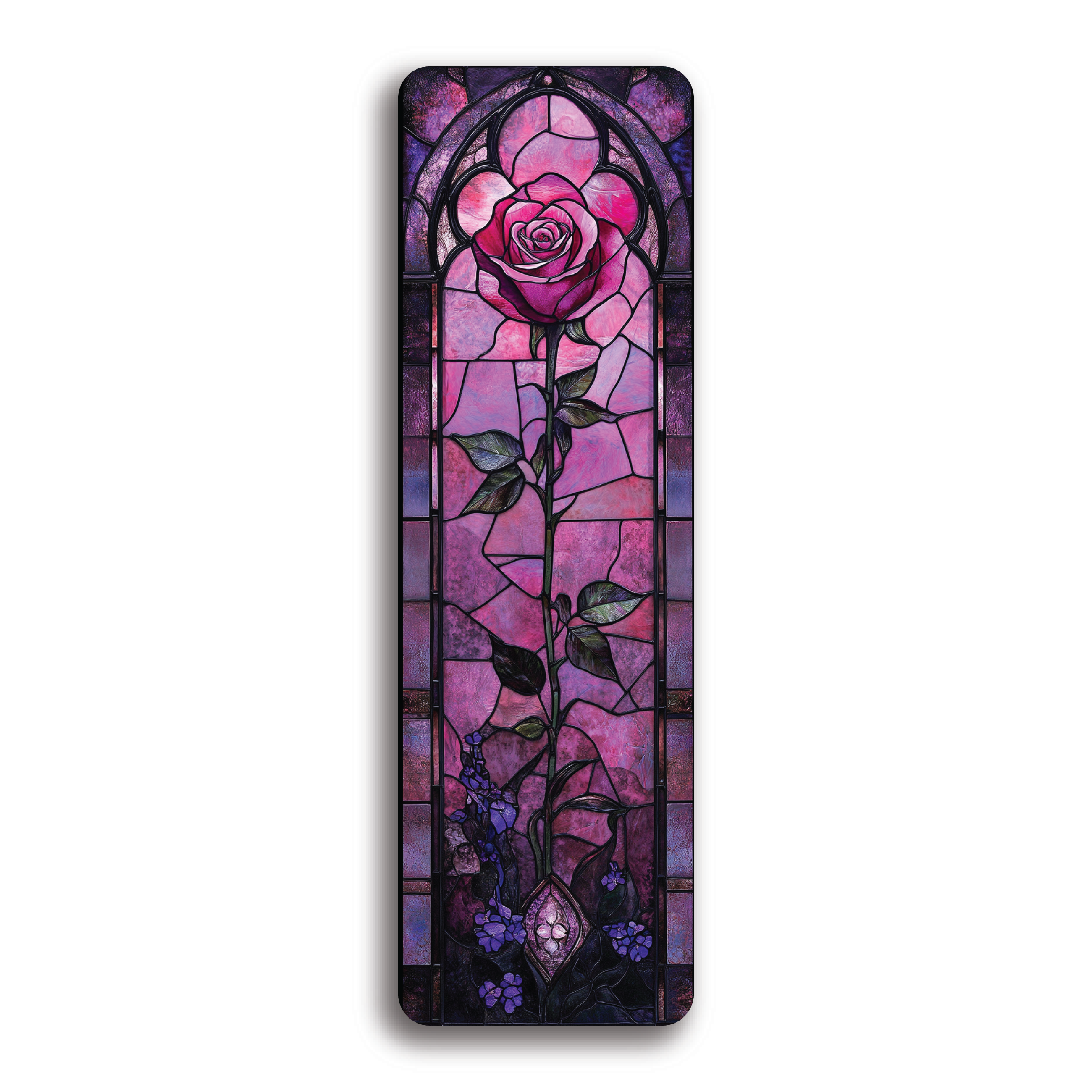 Stained Glass Halloween Bookmark