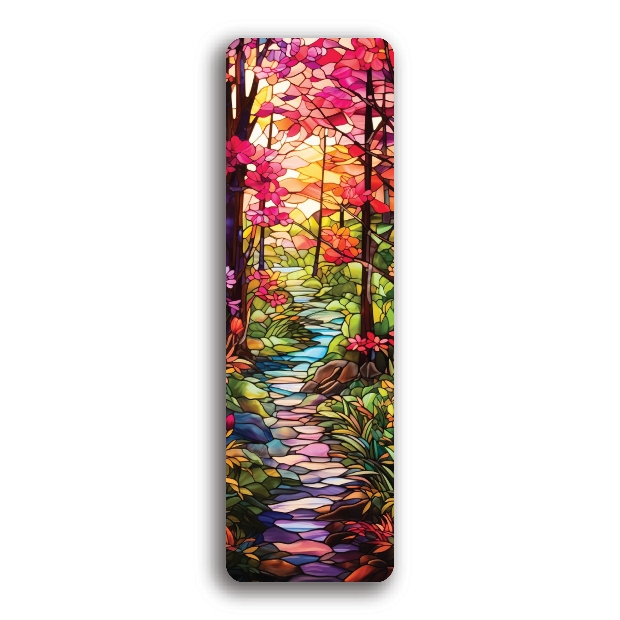 Stained Glass Tree (Translucent) Bookmark