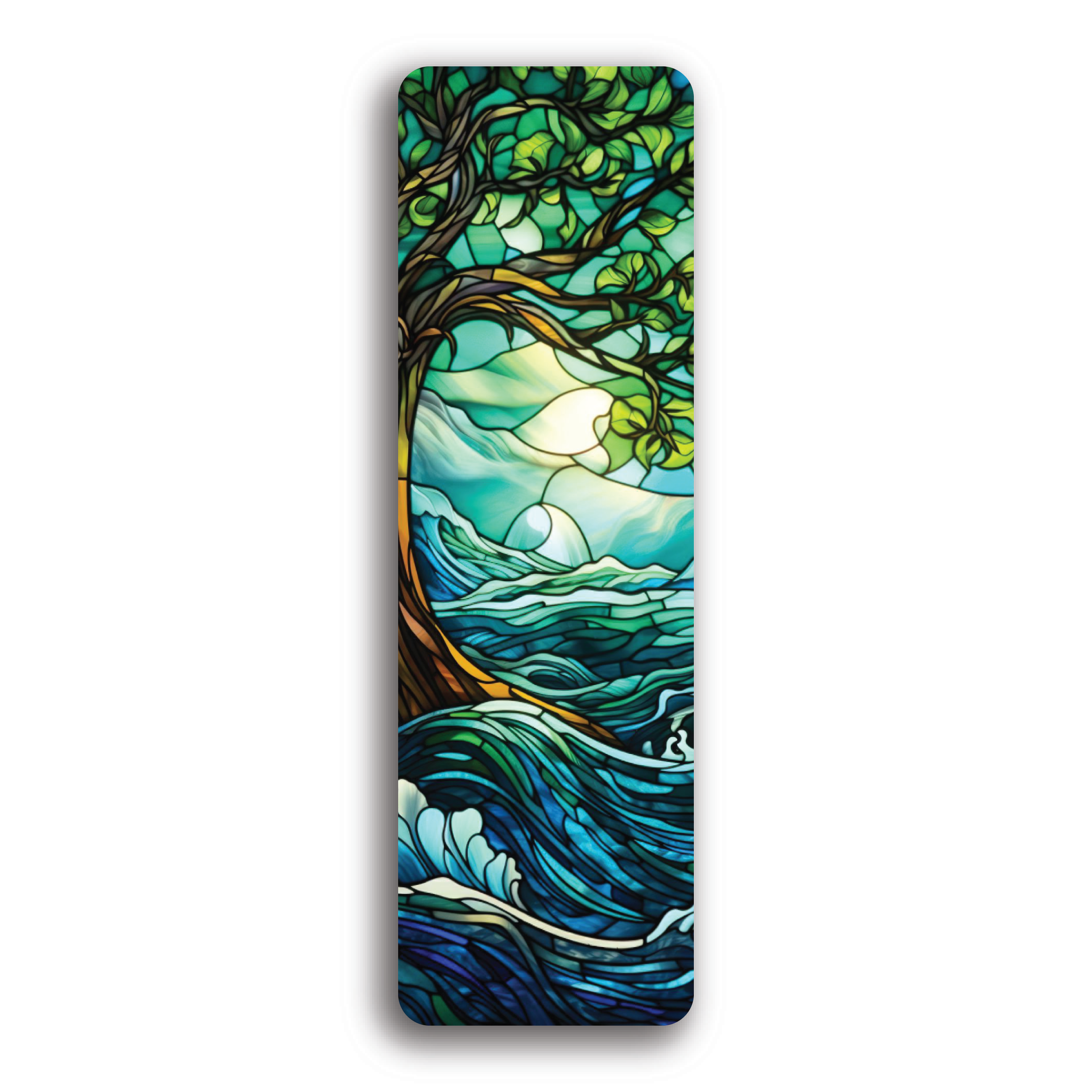 Stained Glass Tree (Translucent) Bookmark