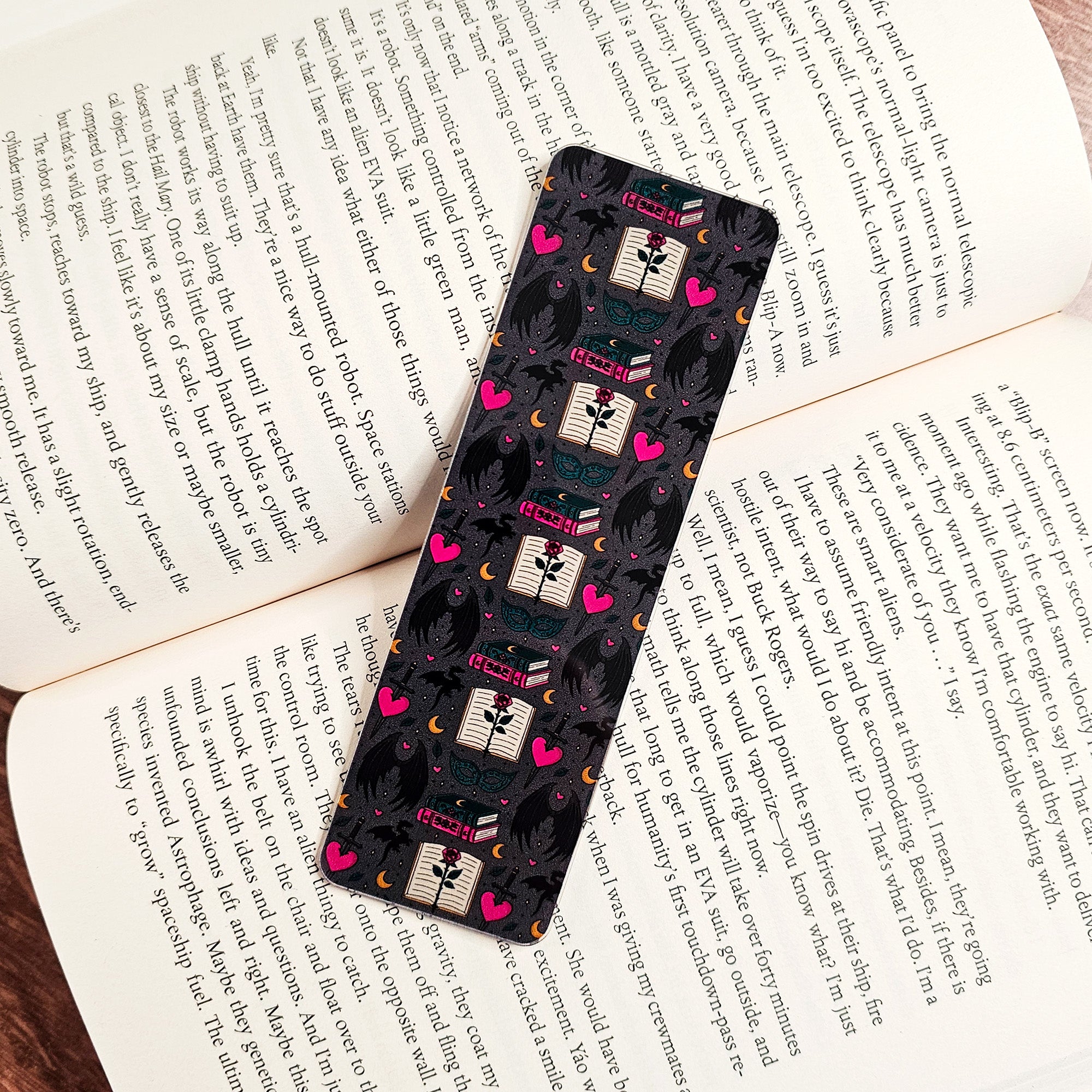 Wings and Words Bookmark