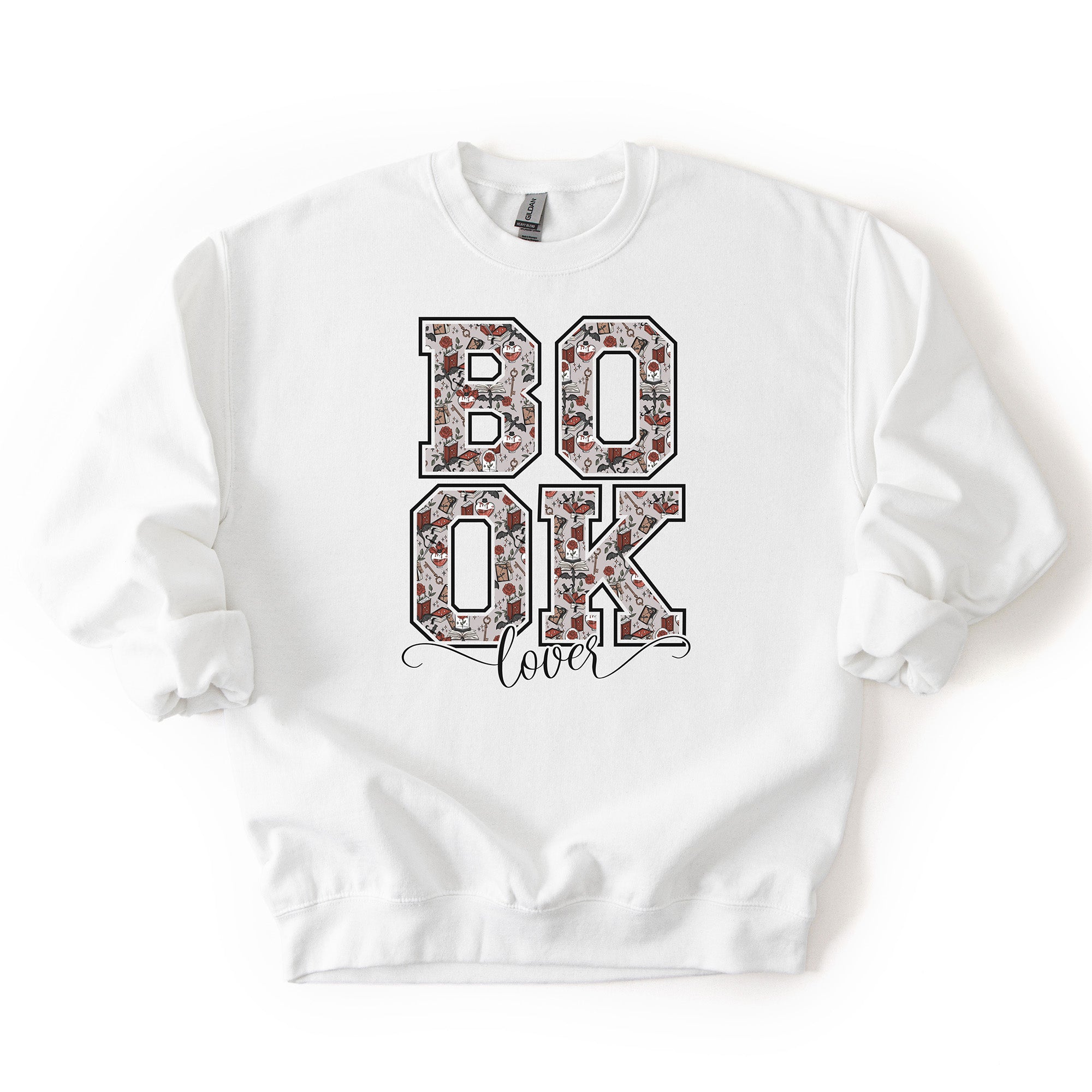 Book Lover Fantasy - Crew Neck Sweatshirt