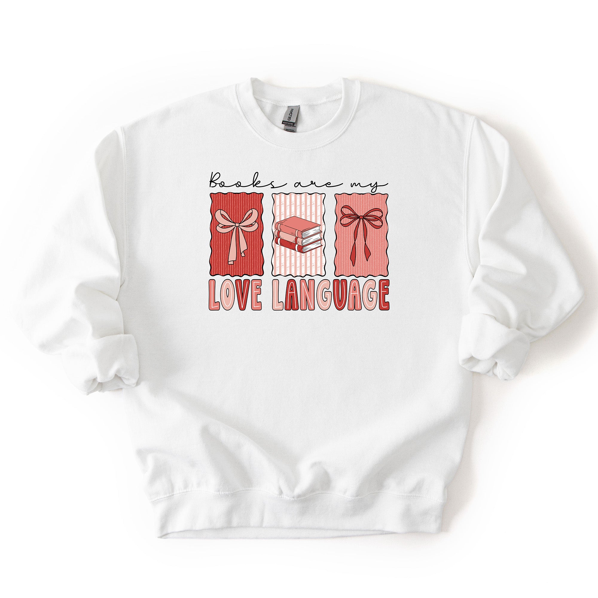 Books Are My Love Language - Crew Neck sweatshirt