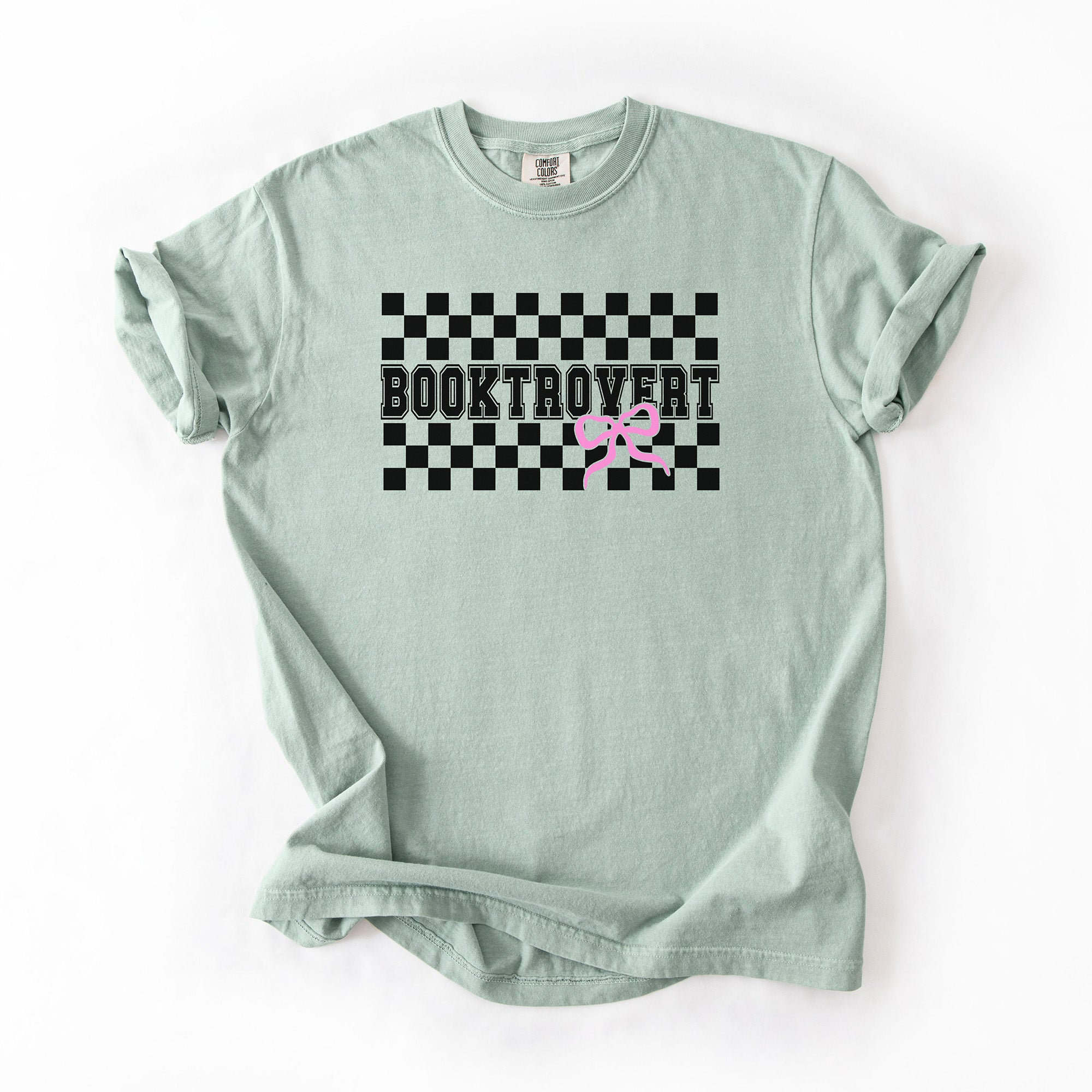 Booktrovert Bow - Comfort Colors T-shirt