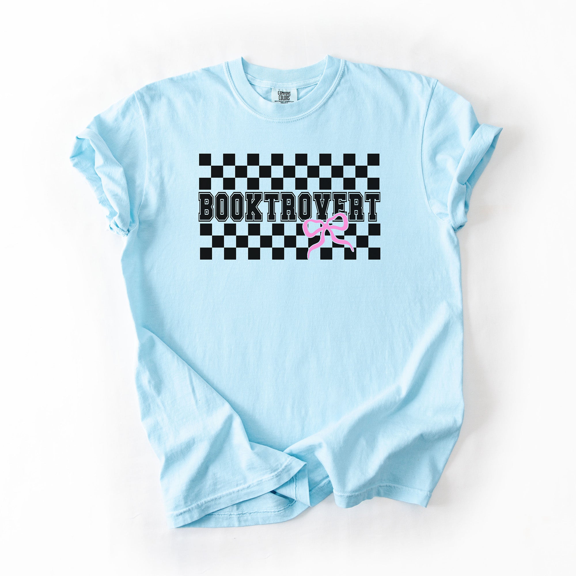 Booktrovert Bow - Comfort Colors T-shirt