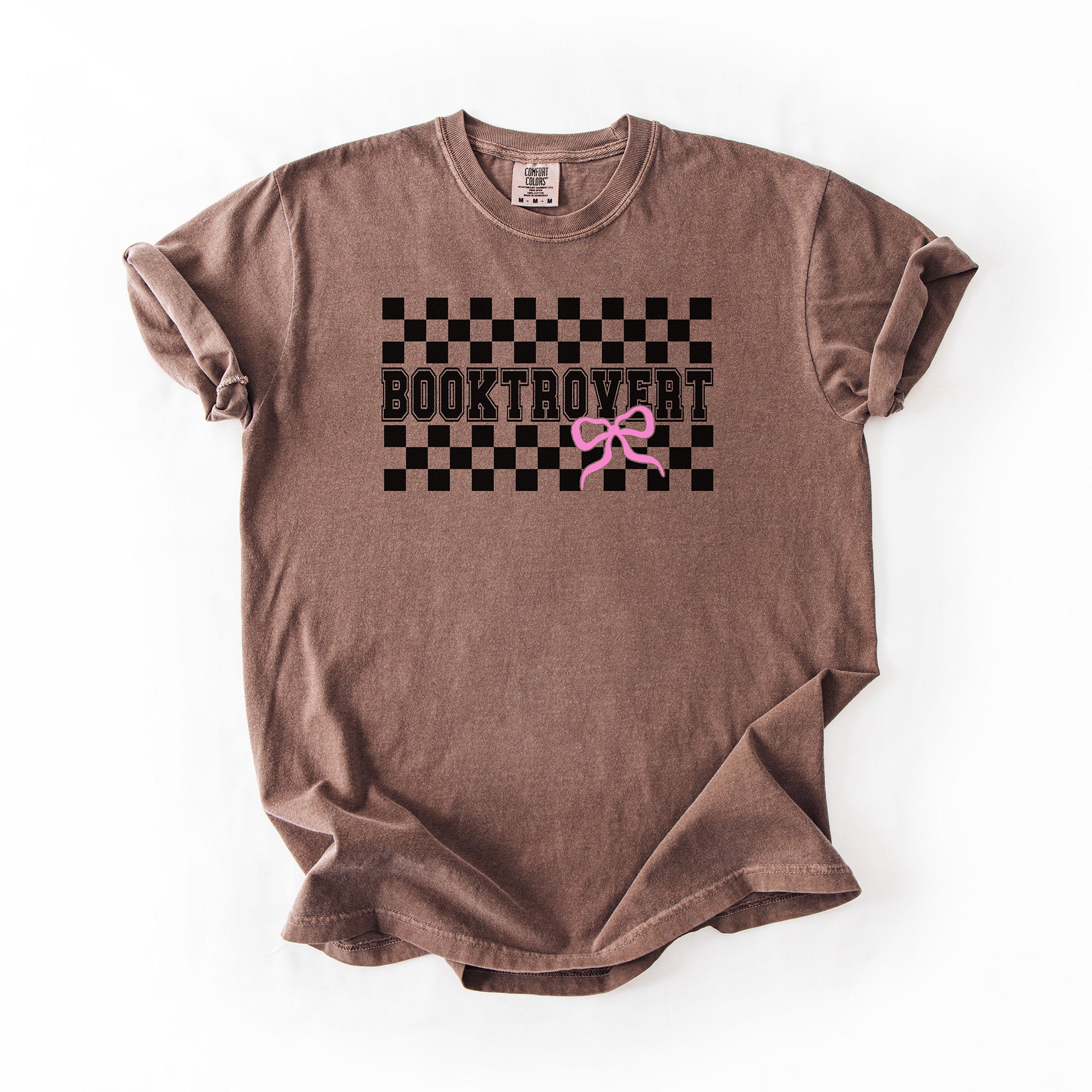 Booktrovert Bow - Comfort Colors T-shirt