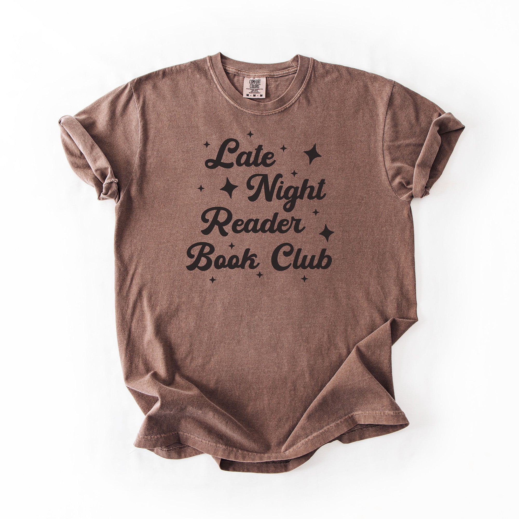 Late Night Reader Book Club - Comfort Colors T-Shirt