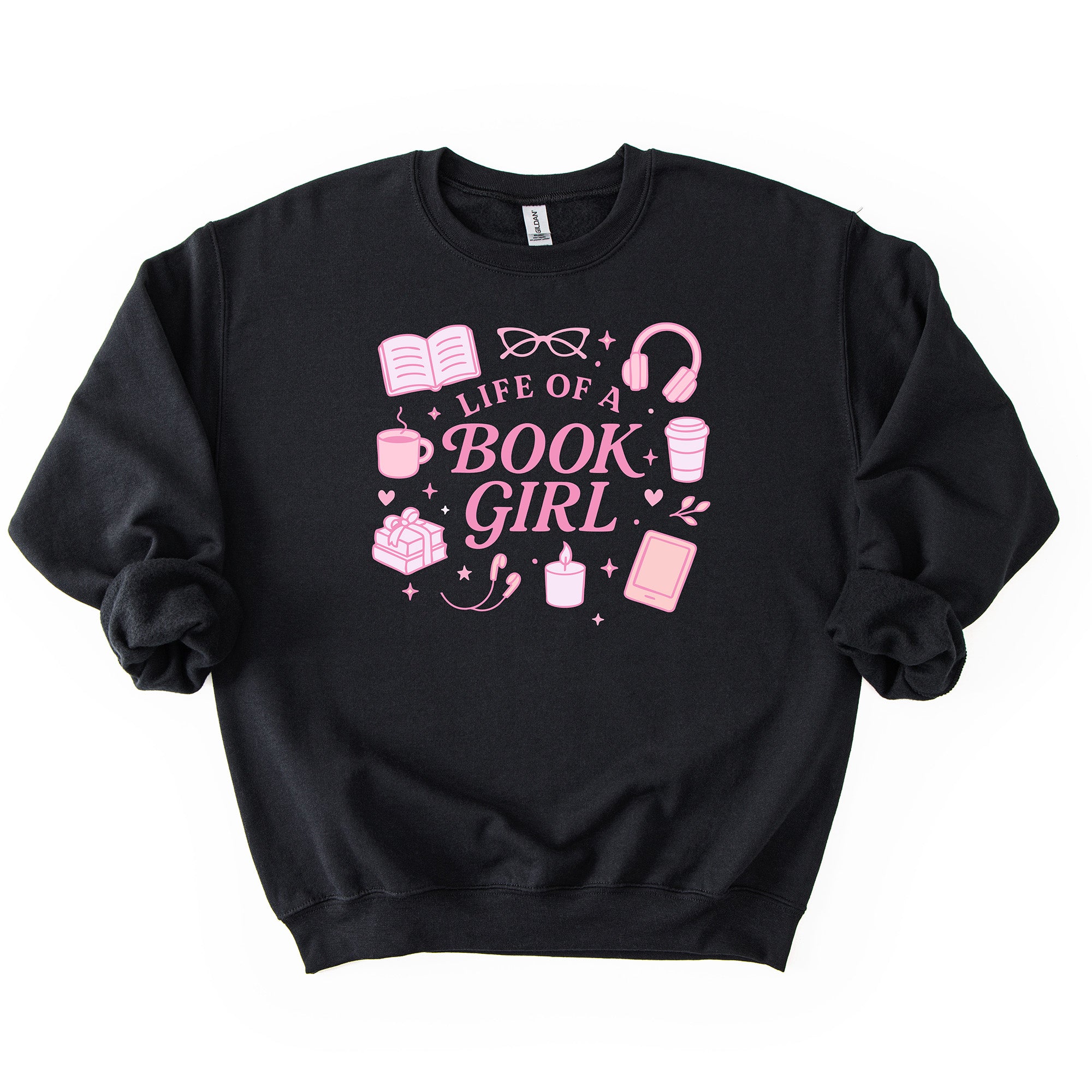 Life of a Book Girl Crew Neck Sweatshirt