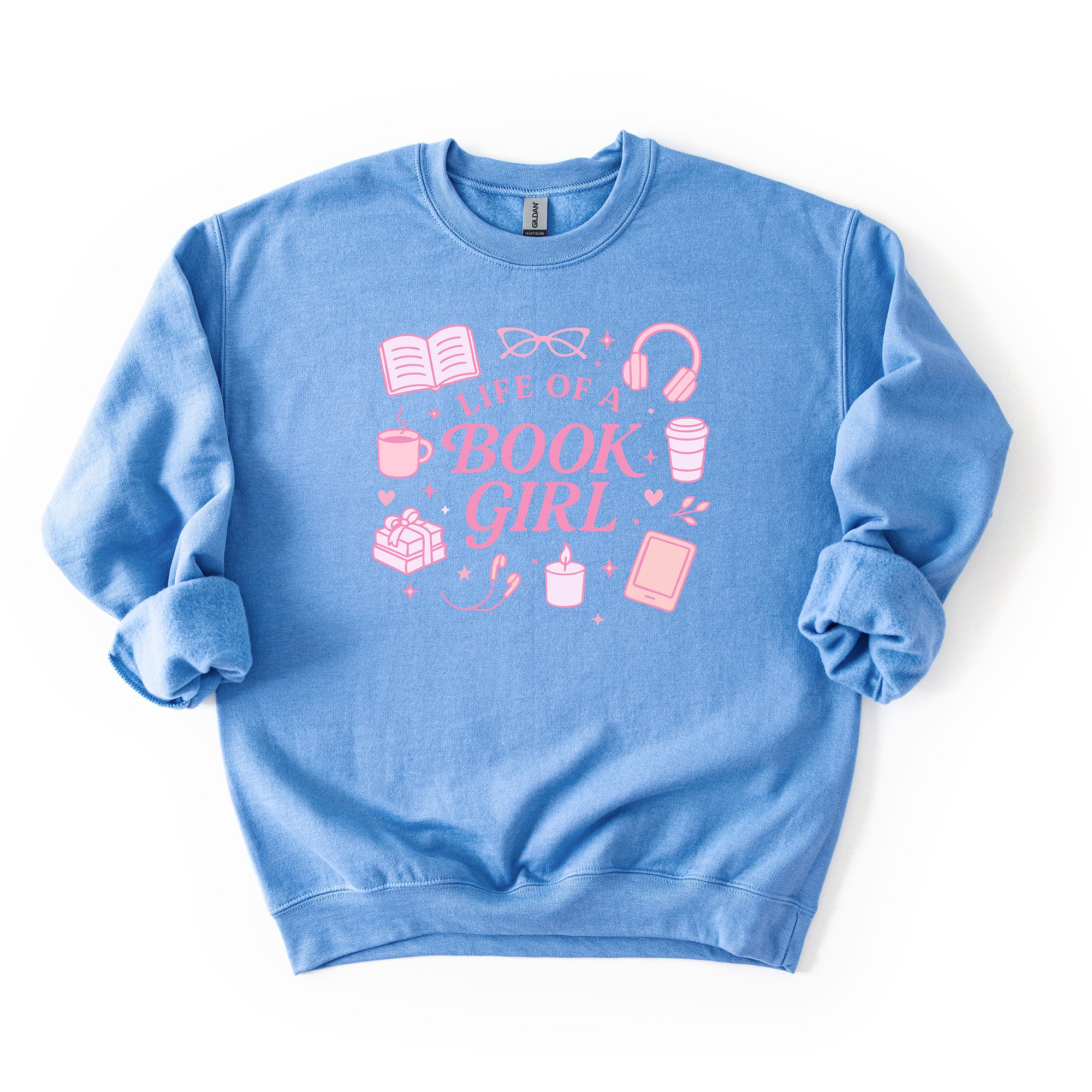 Life of a Book Girl Crew Neck Sweatshirt