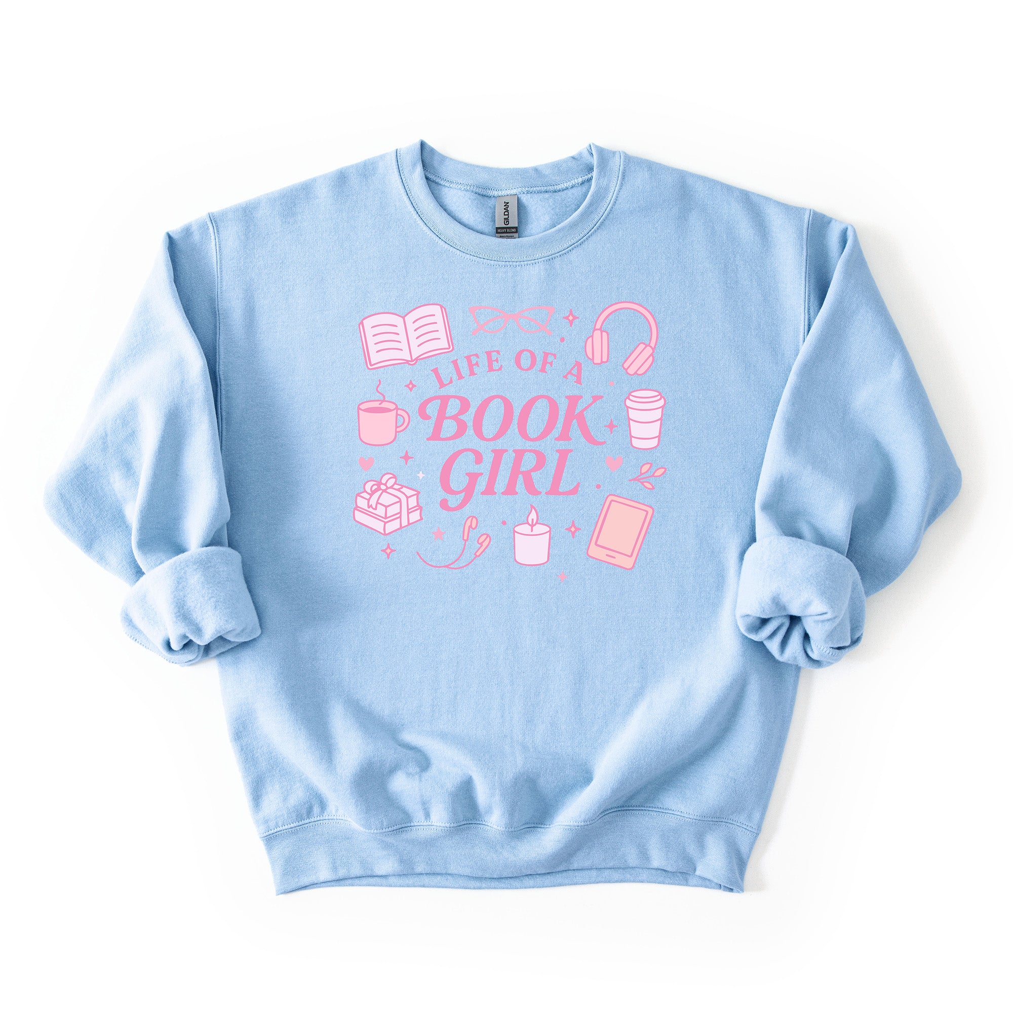 Life of a Book Girl Crew Neck Sweatshirt
