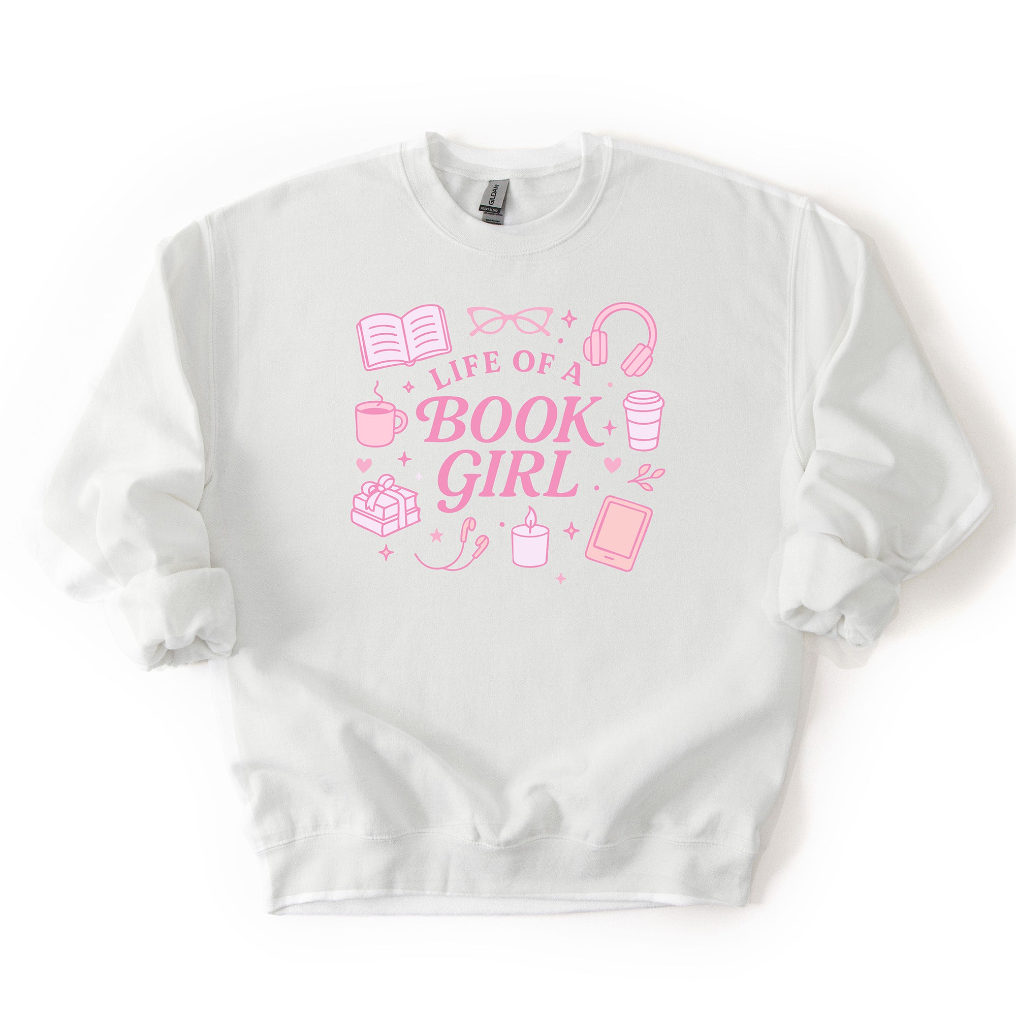 Life of a Book Girl Crew Neck Sweatshirt