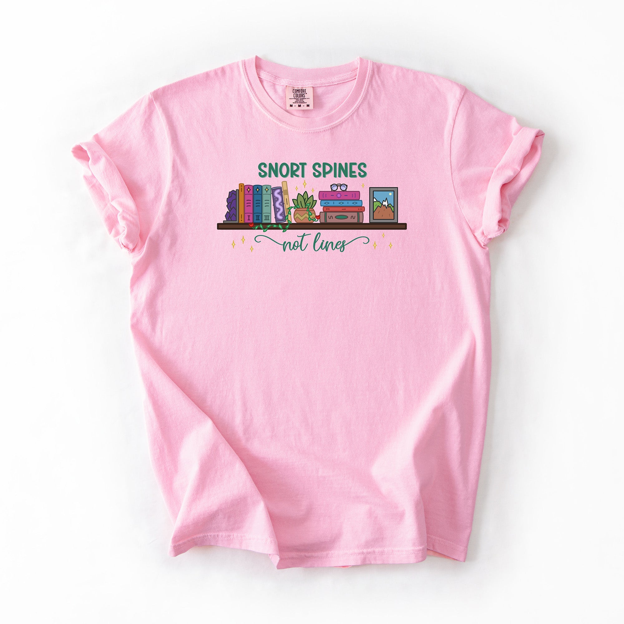 Snort Spines Not Lines - Comfort Colors T-shirt