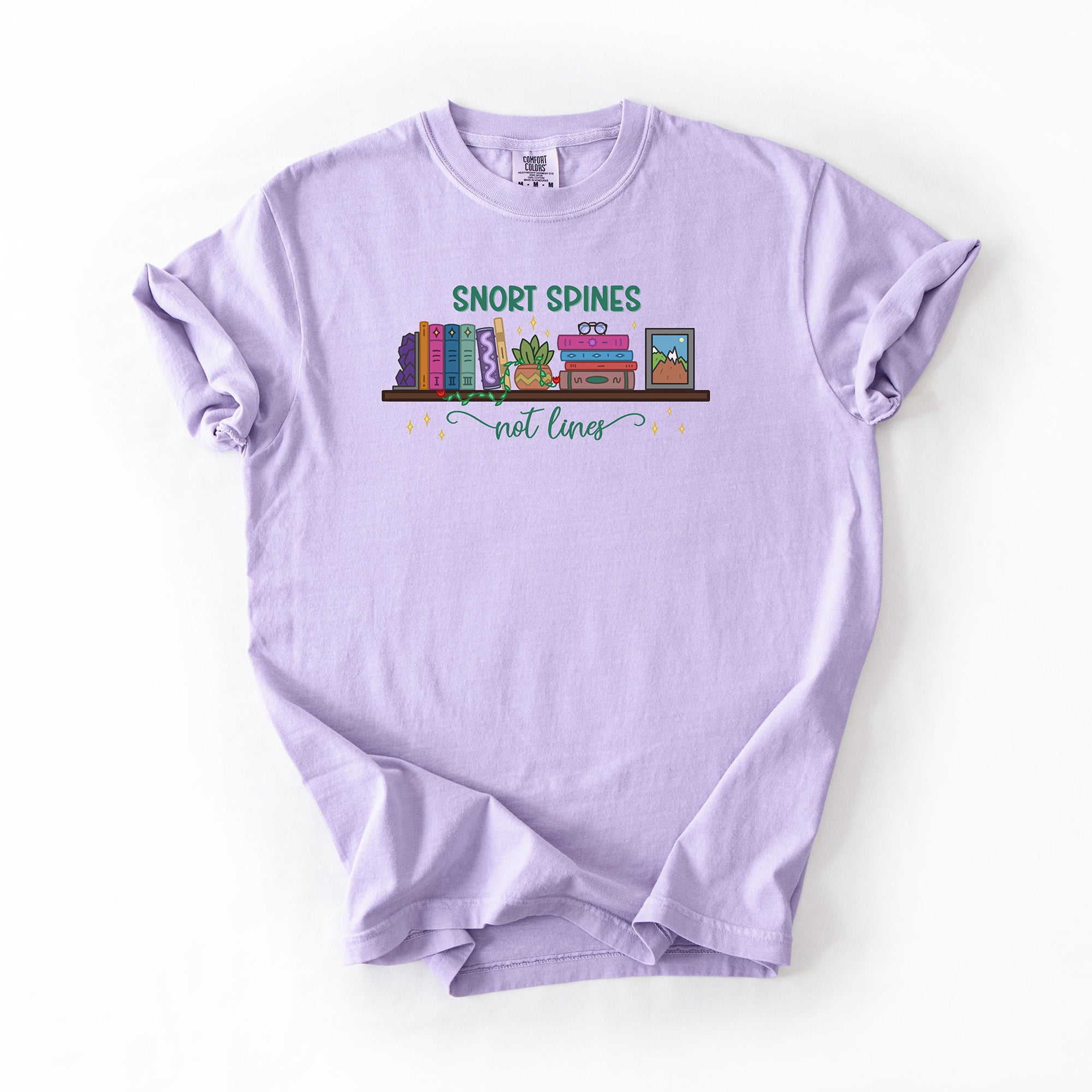 Snort Spines Not Lines - Comfort Colors T-shirt