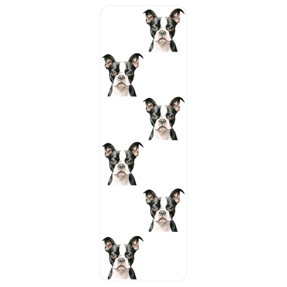 Boston Terrier Clear Bookmark