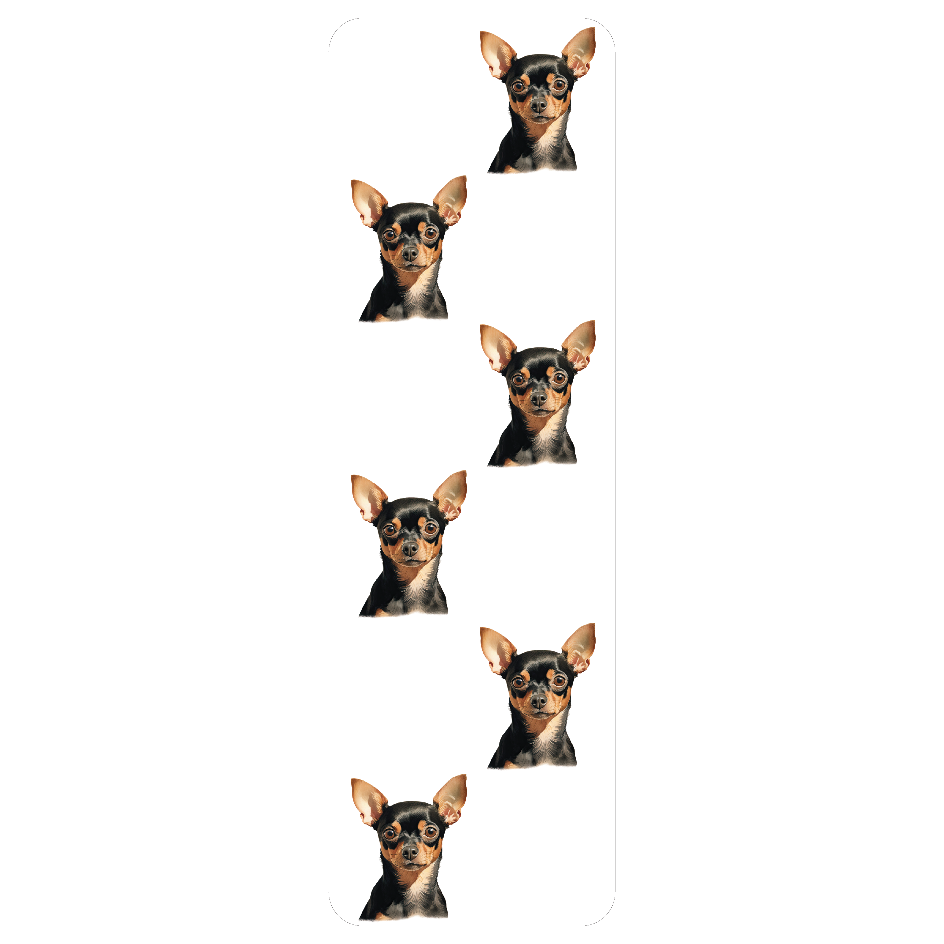 Chihuahua Clear Bookmark