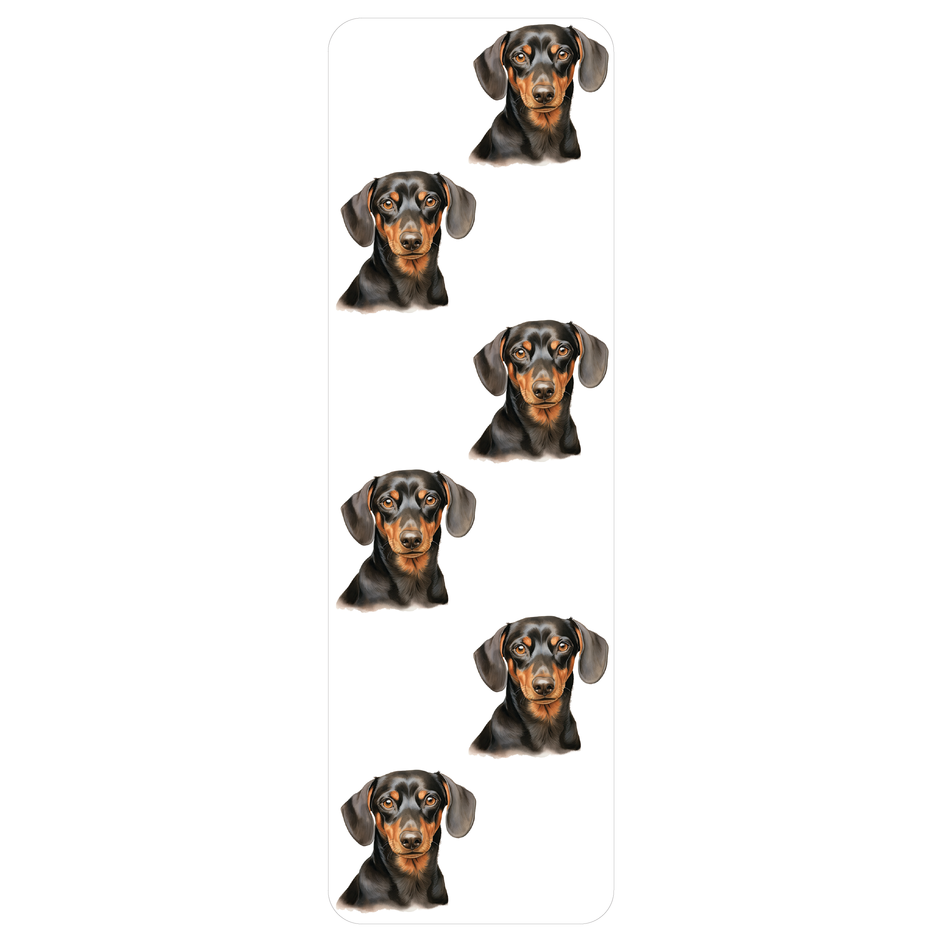 Dachshund Clear Bookmark