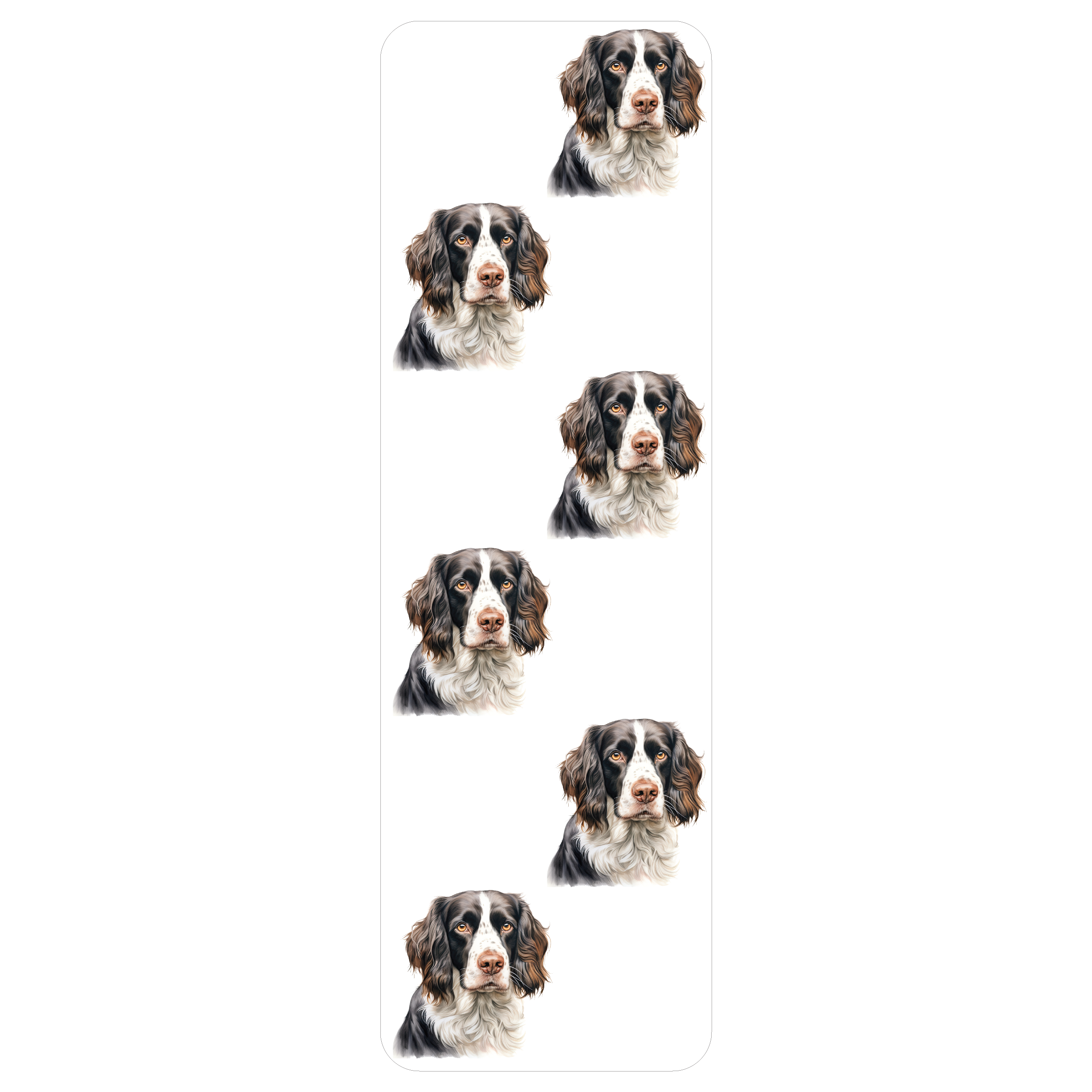English Springer Spaniel Clear Bookmark