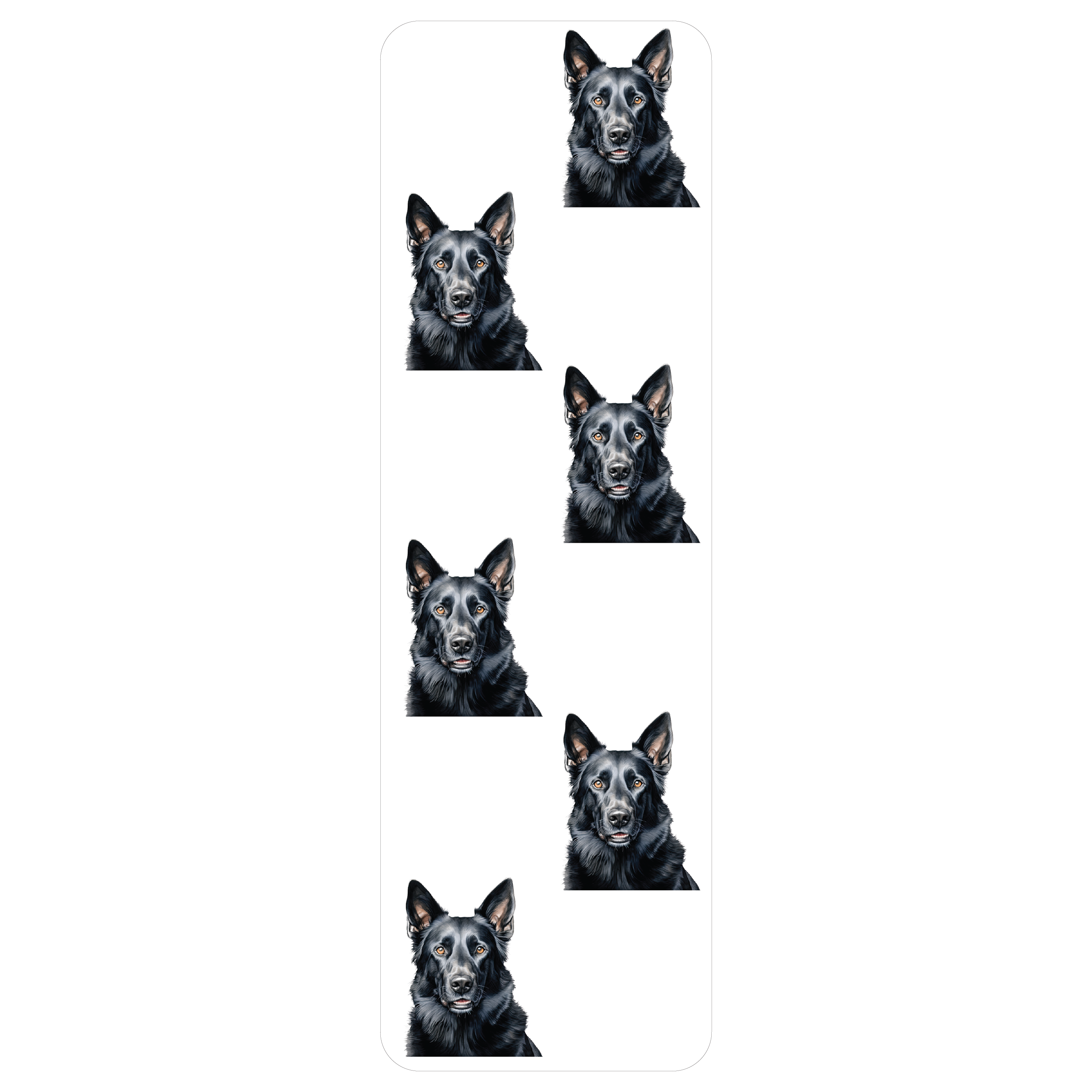 German Shepherd Clear Bookmark