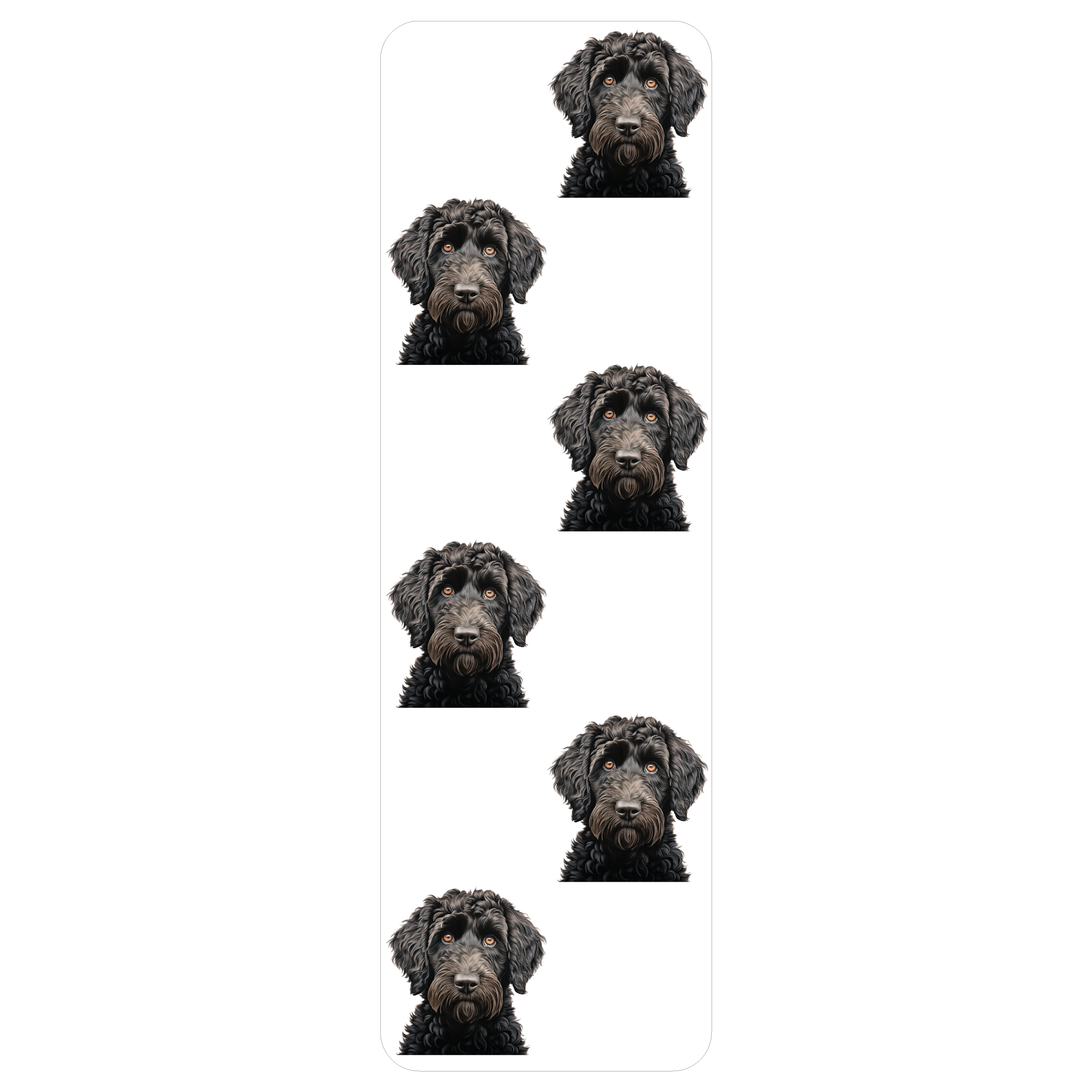 Goldendoodle Clear Bookmark