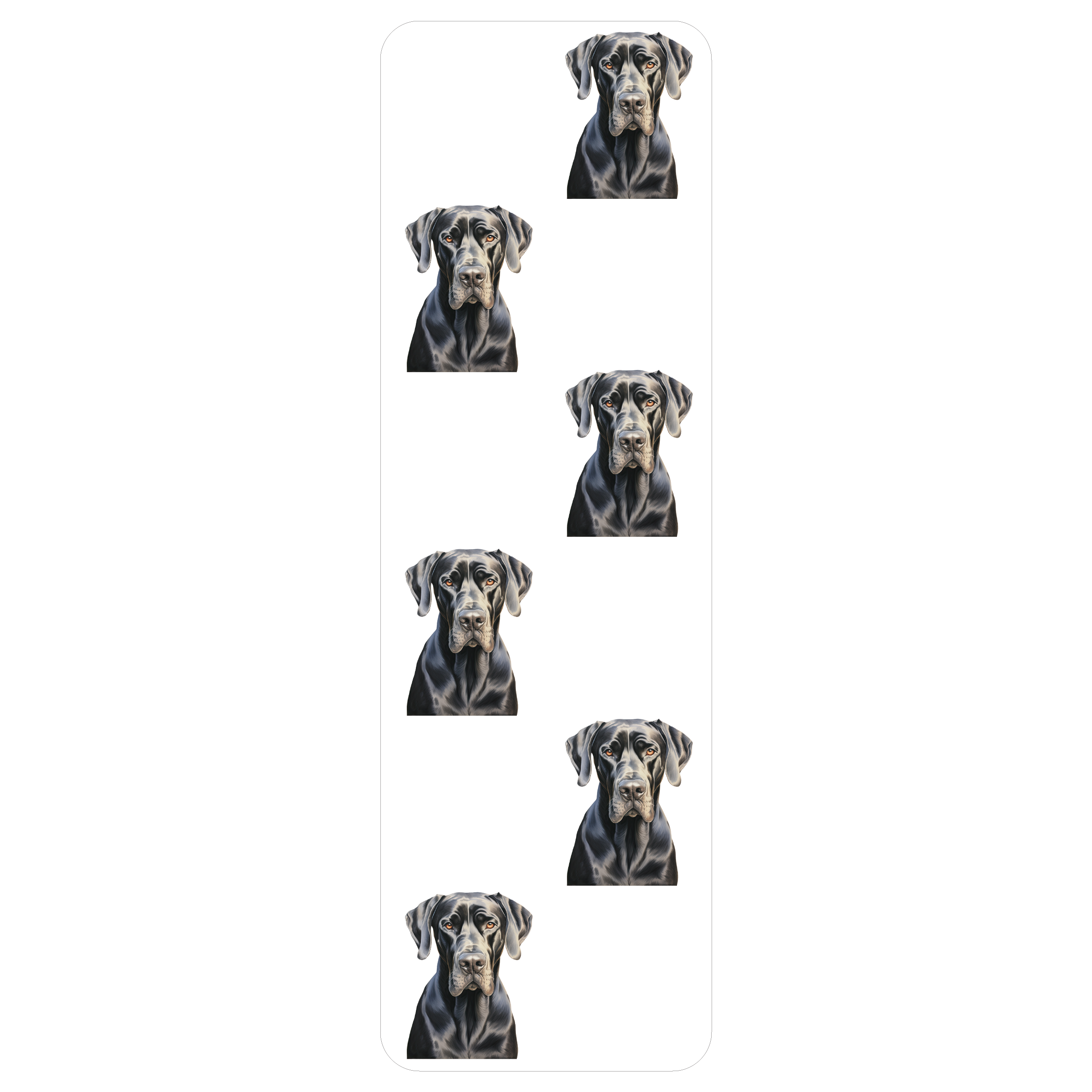 Great Dane Clear Bookmark