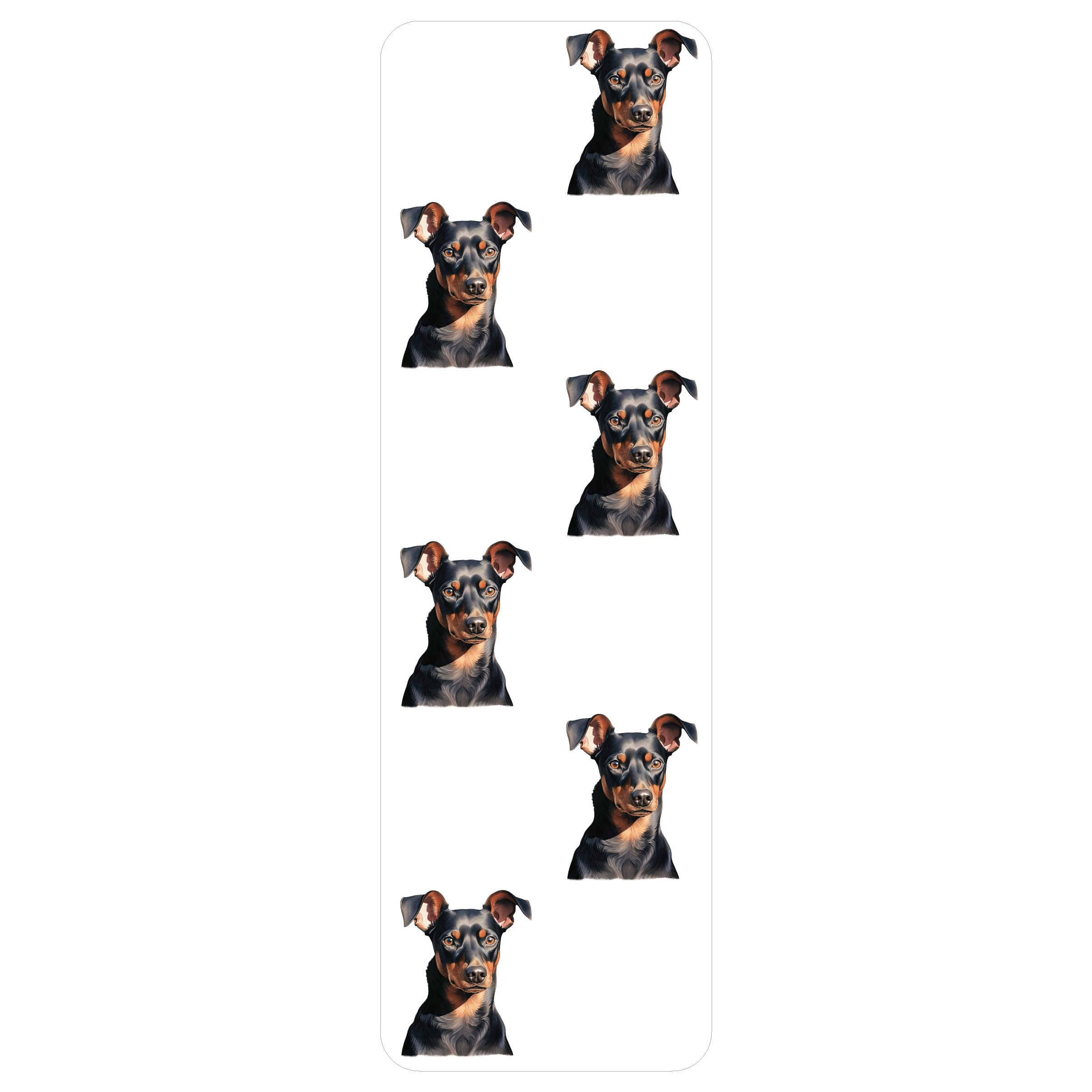 Miniature Pinscher Clear Bookmark