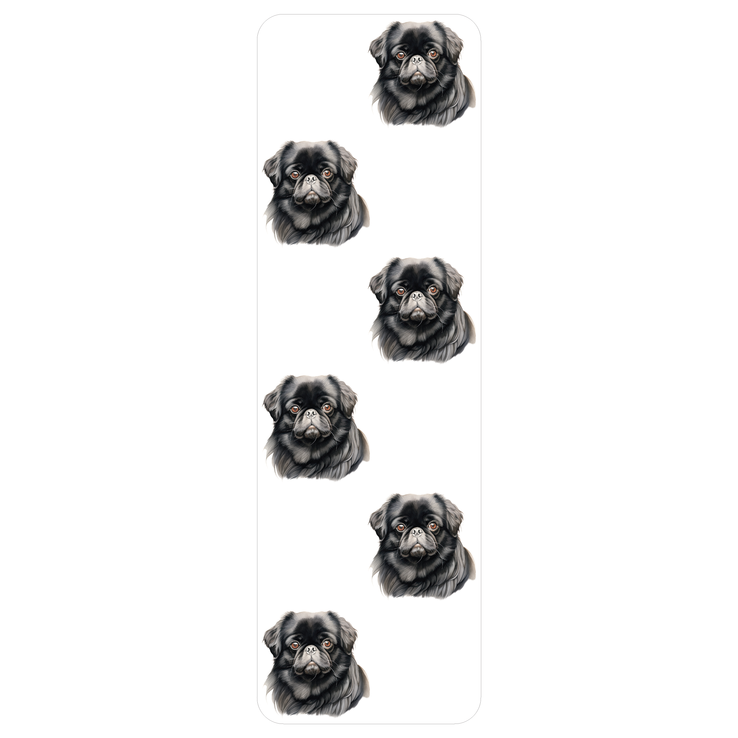 Pekingese Clear Bookmark