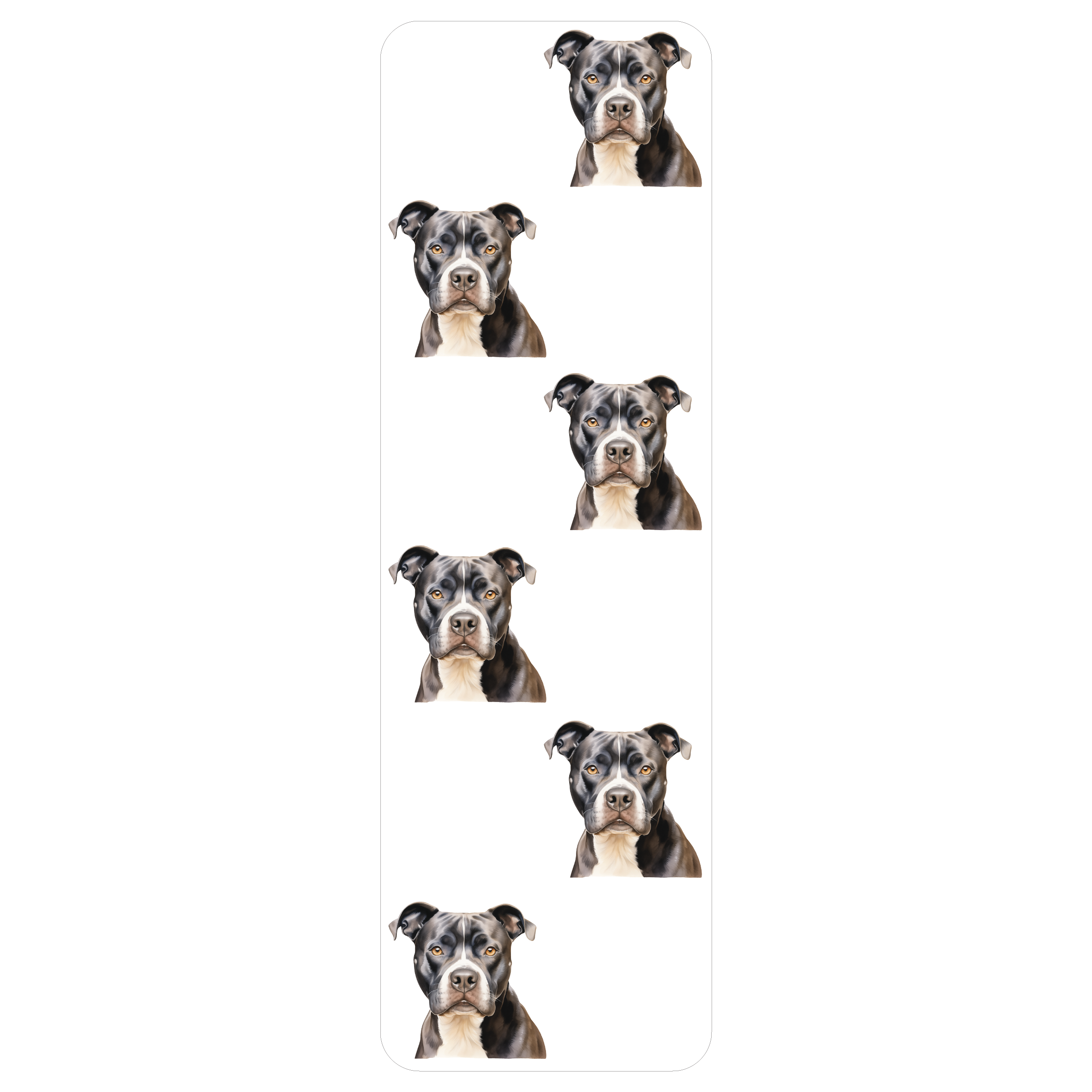 Pitbull Clear Bookmark
