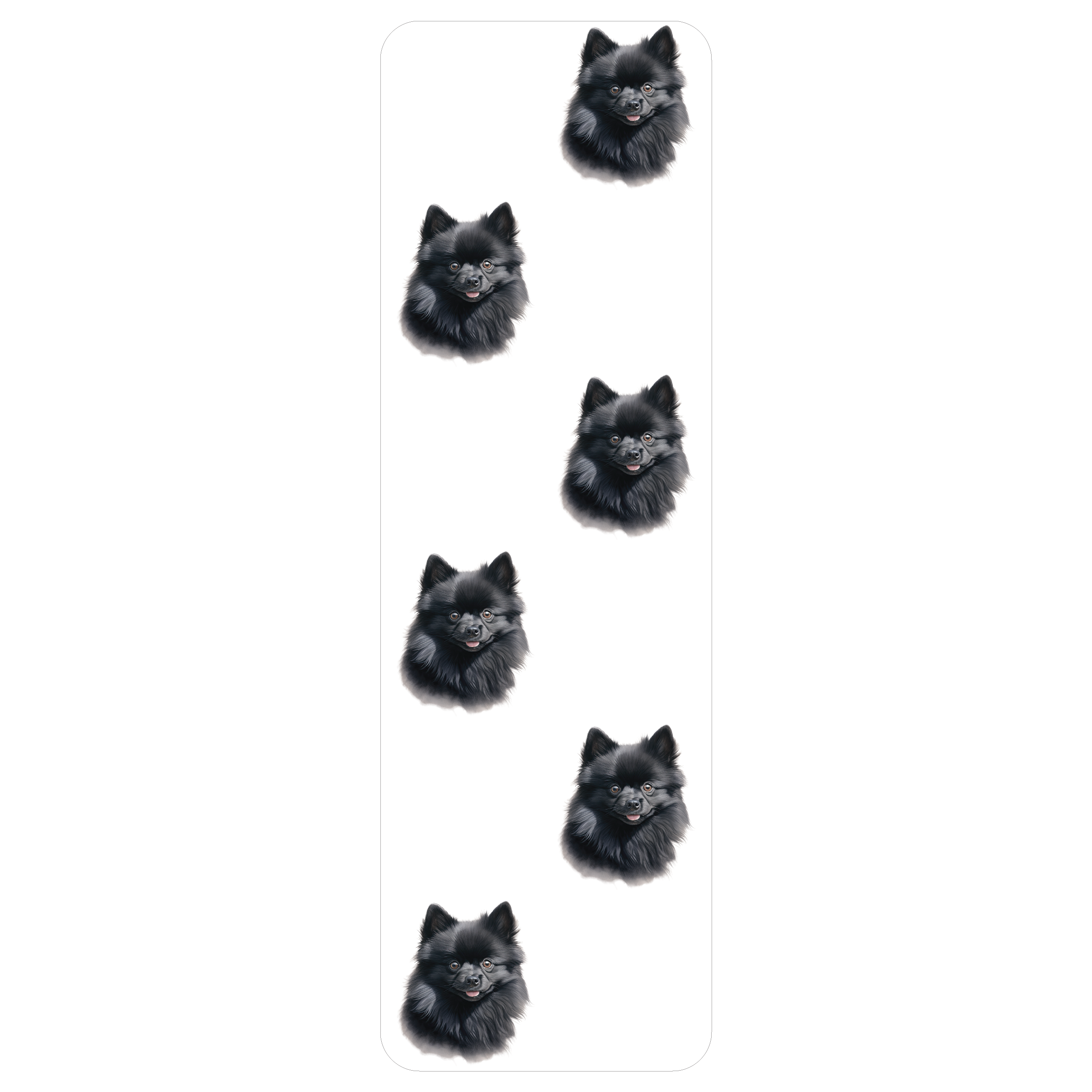 Pomeranian Clear Bookmark