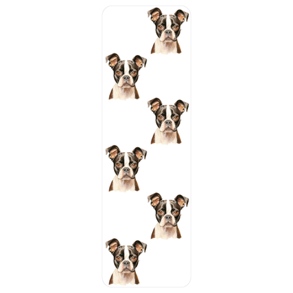 Boston Terrier Clear Bookmark