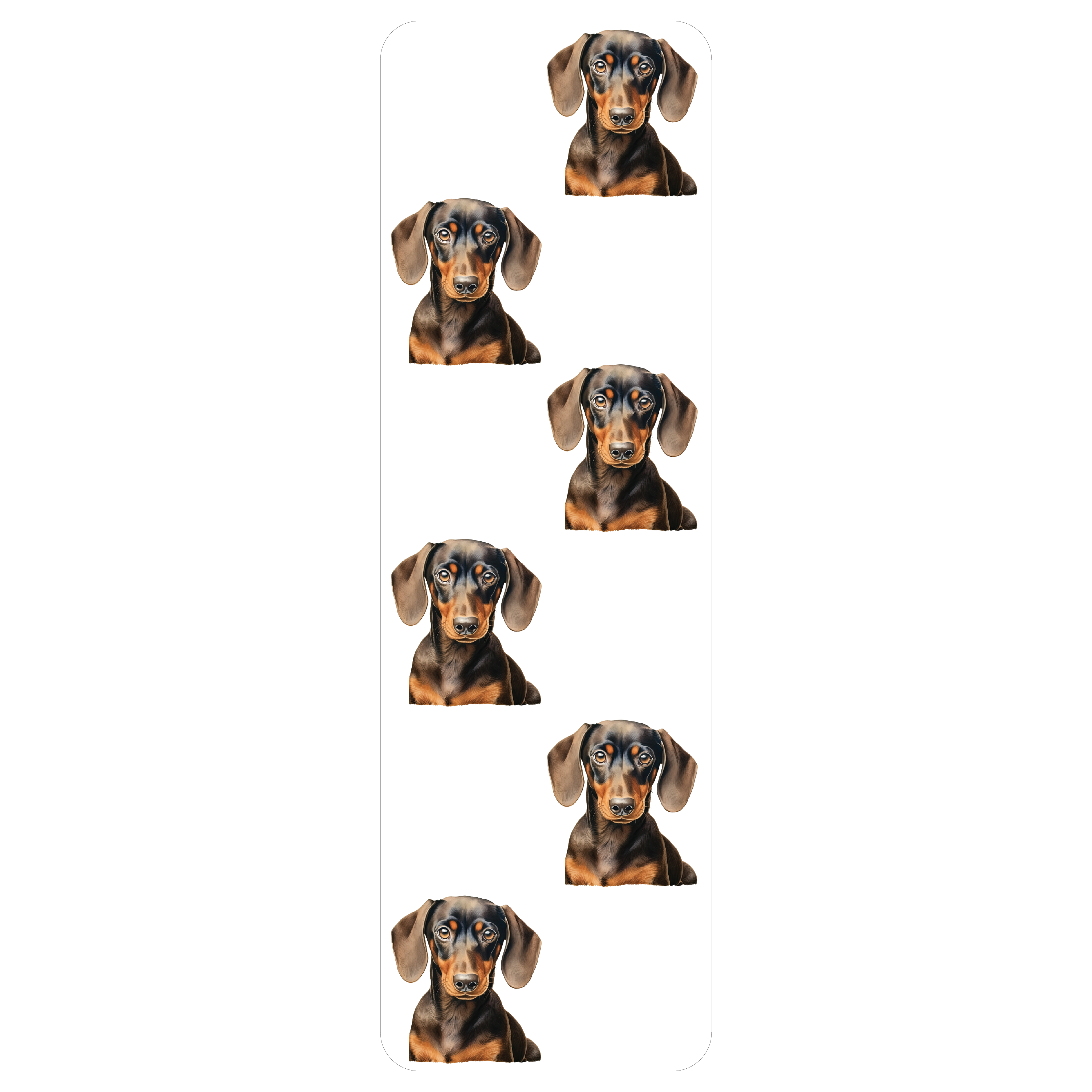 Dachshund Clear Bookmark
