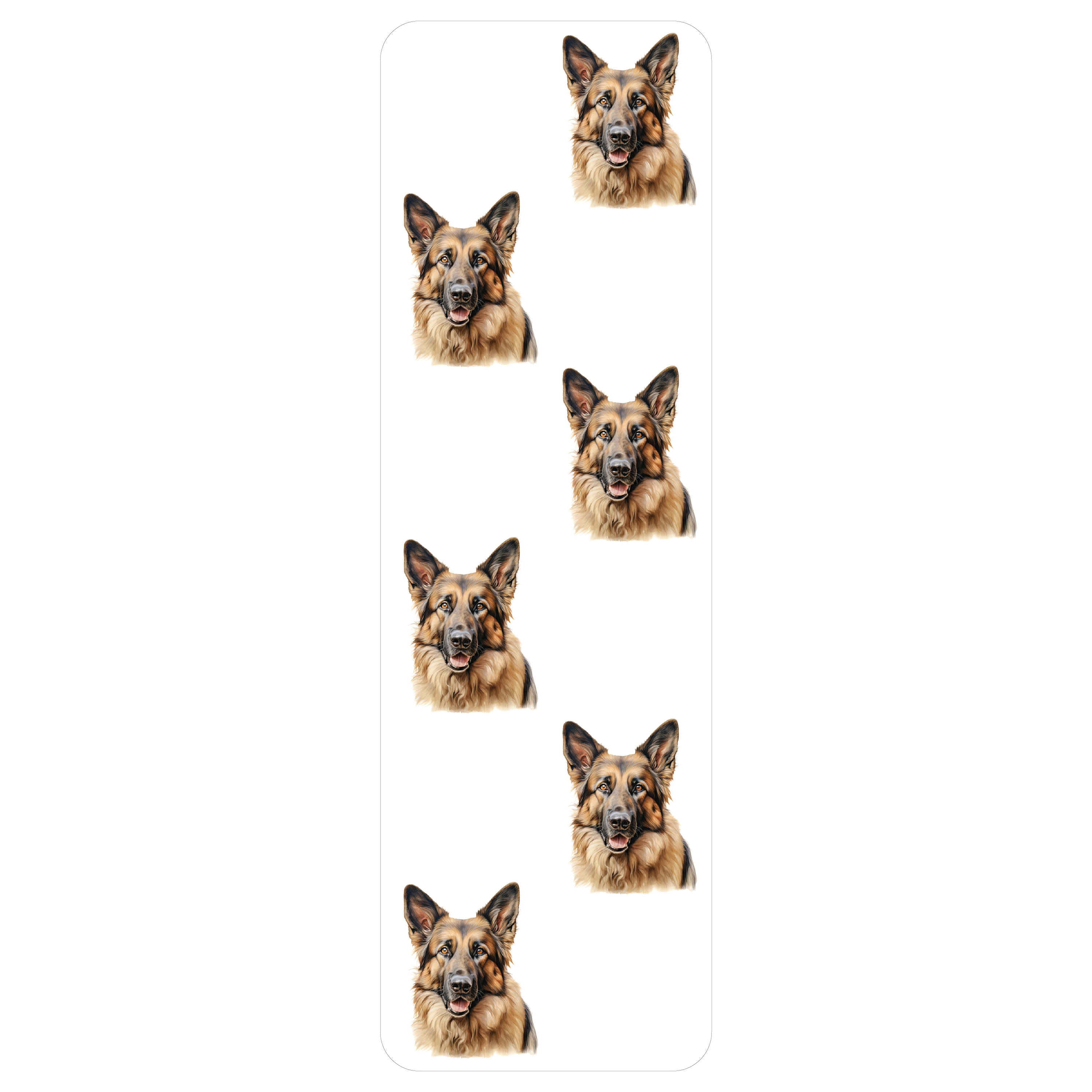 German Shepherd Clear Bookmark