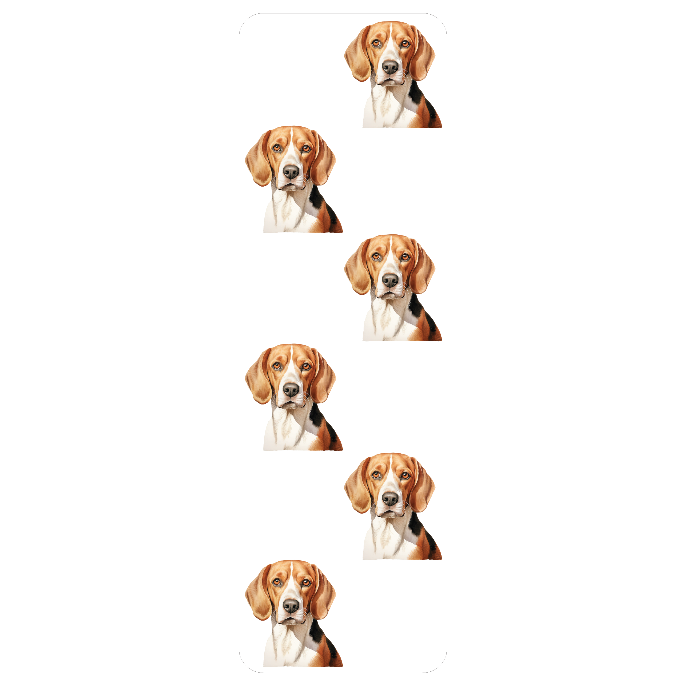 Beagle Clear Bookmark