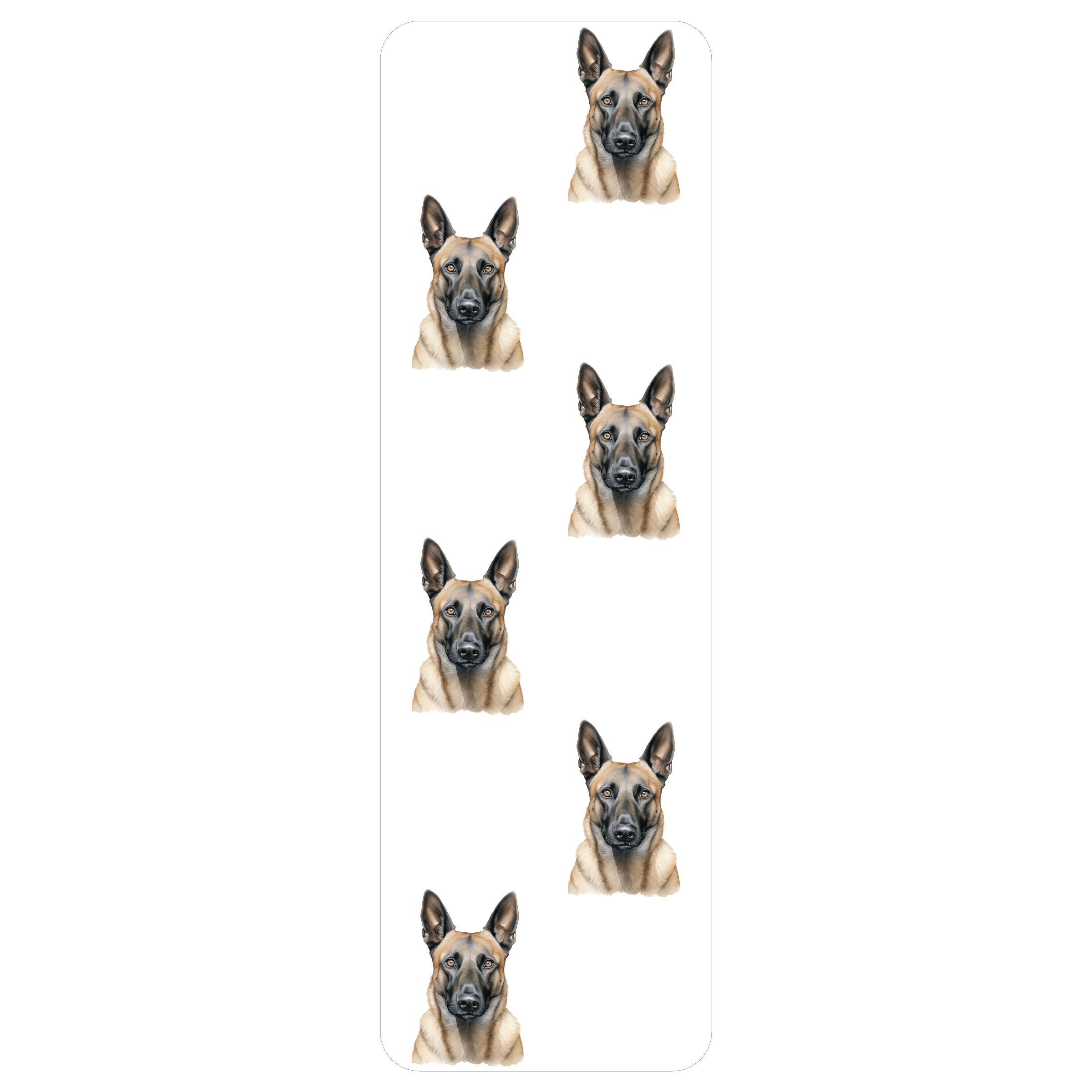 Belgian Malinois Clear Bookmark