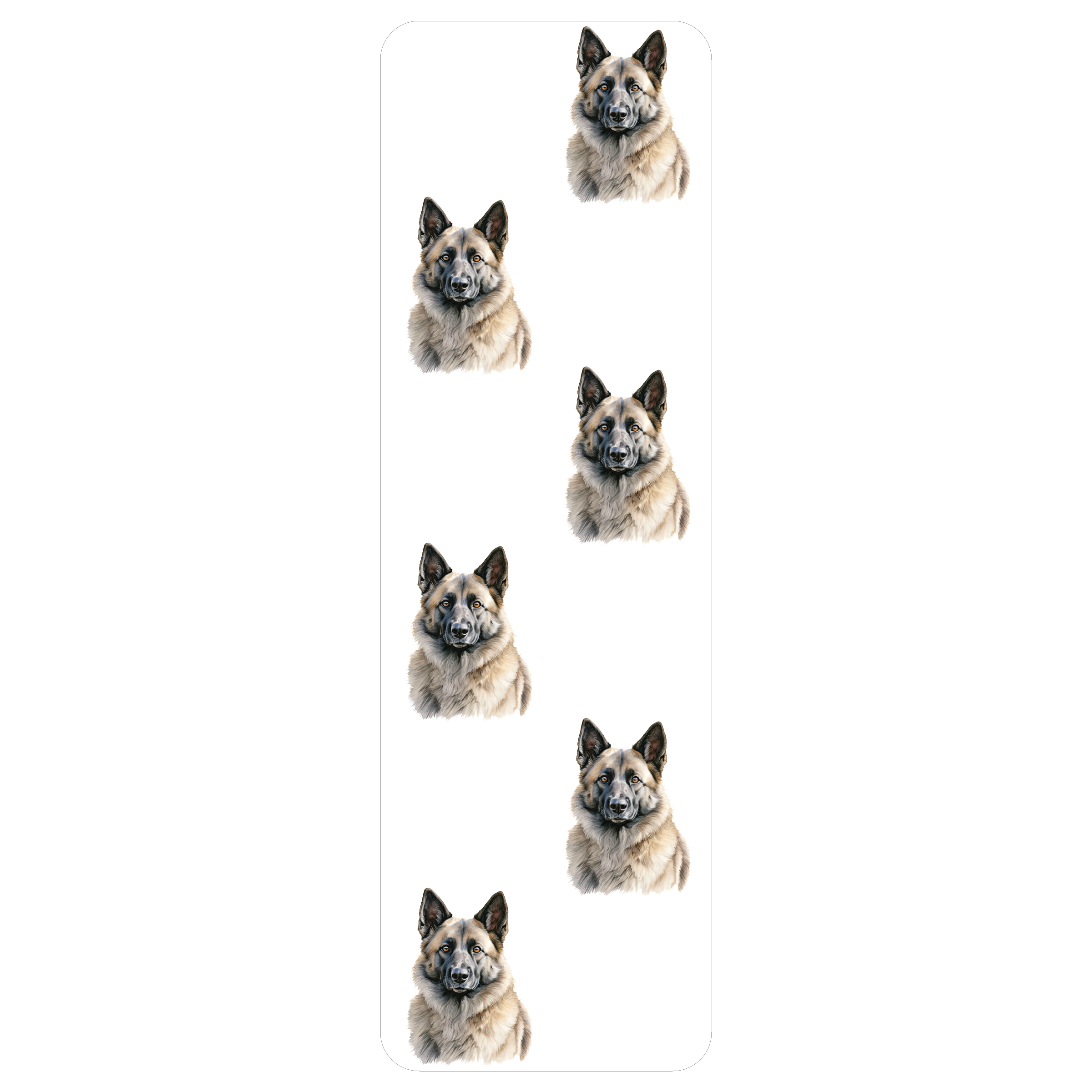 Norwegian Elkhound Clear Bookmark