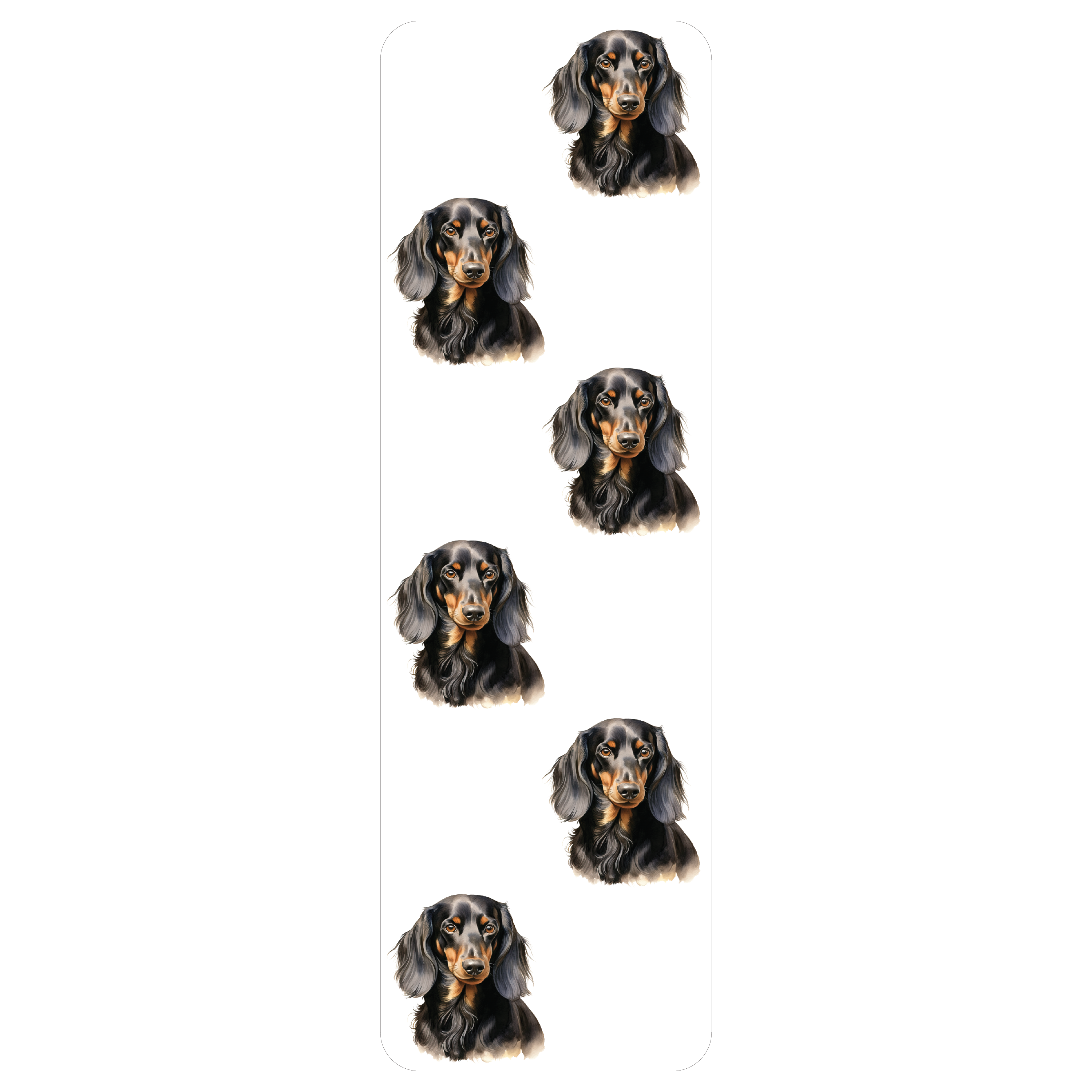 Dachshund Clear Bookmark