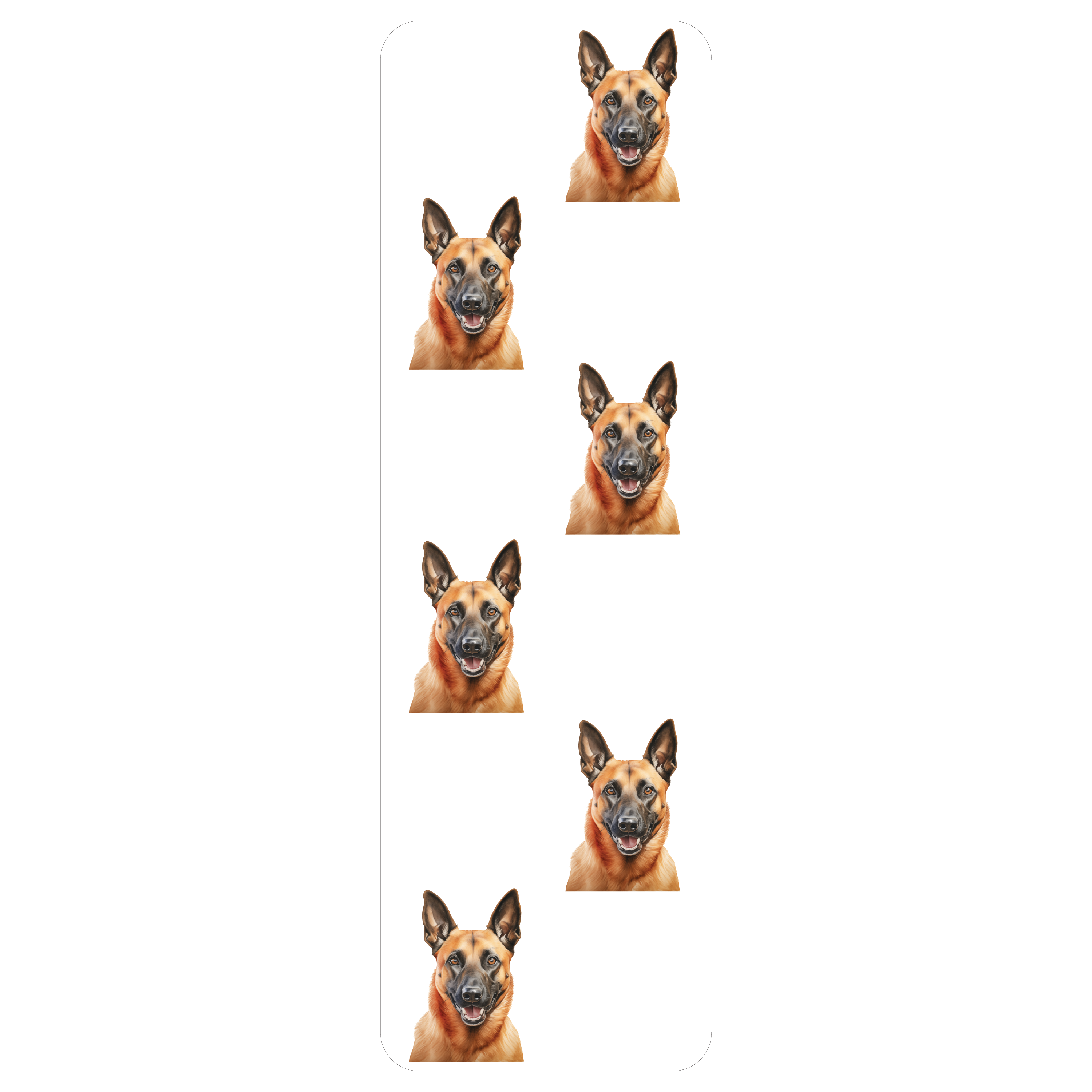 Belgian Malinois Clear Bookmark